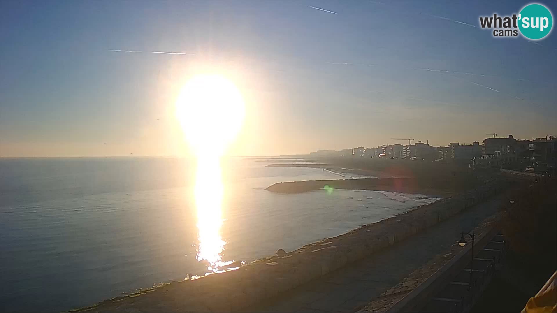 Webcam Caorle Ponente – Vista desde Marinai di Caorle