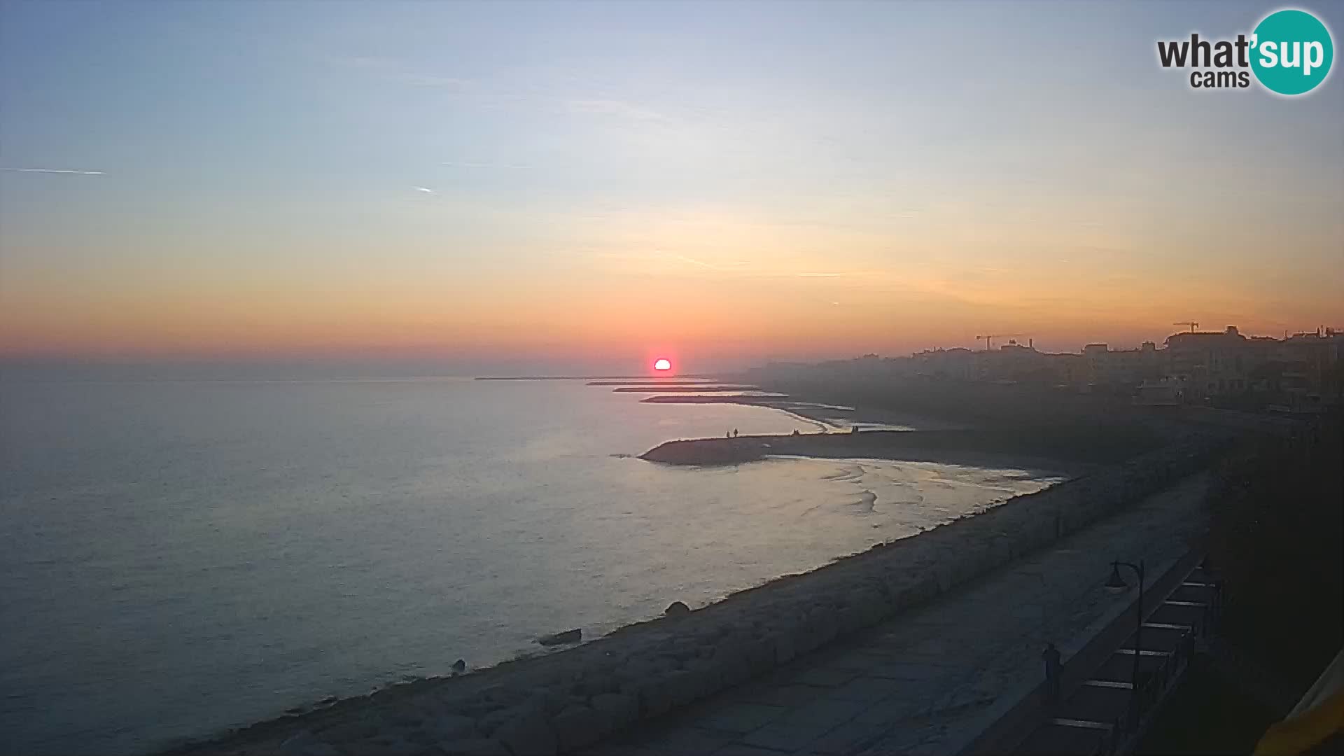 Kamera Caorle Ponente – Pogled iz “Marinai di Caorle”