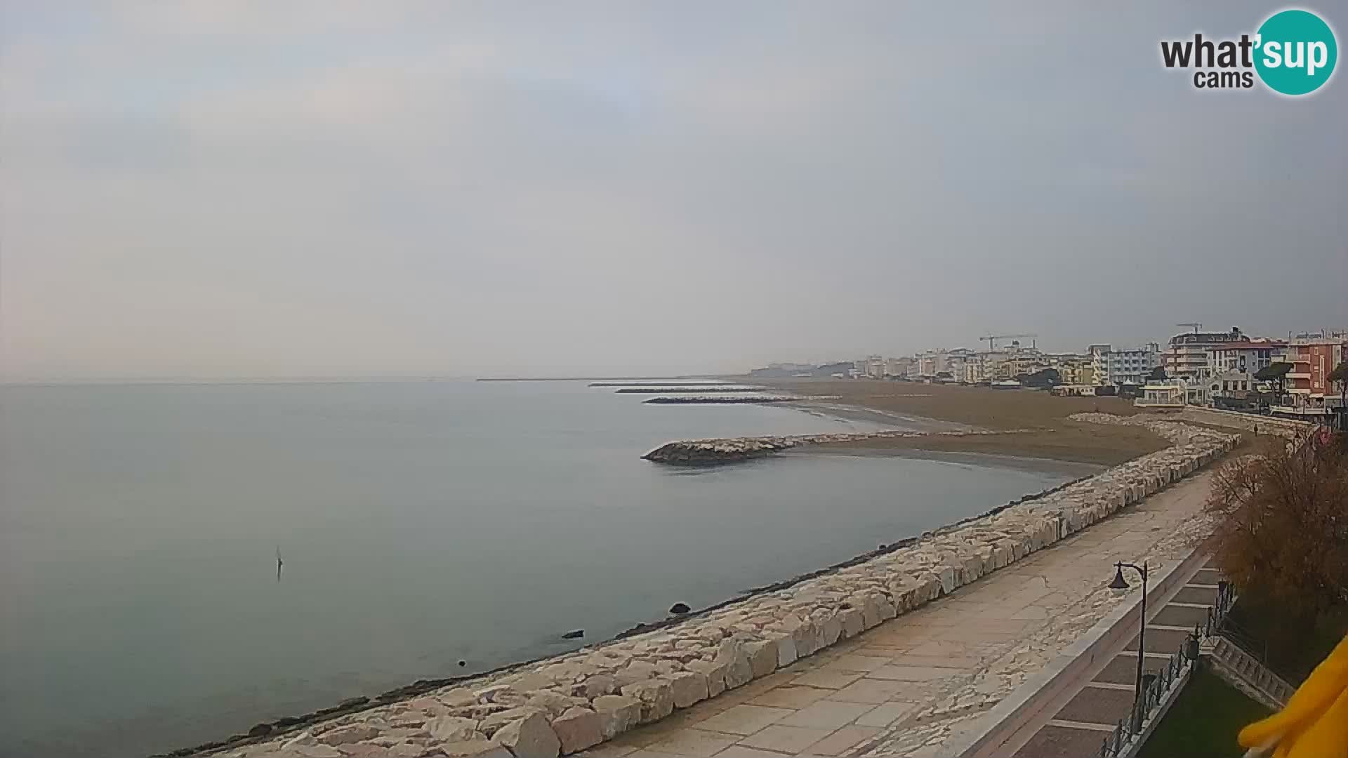 Webcam Caorle Ponente – Vue depuis les Marinai di Caorle