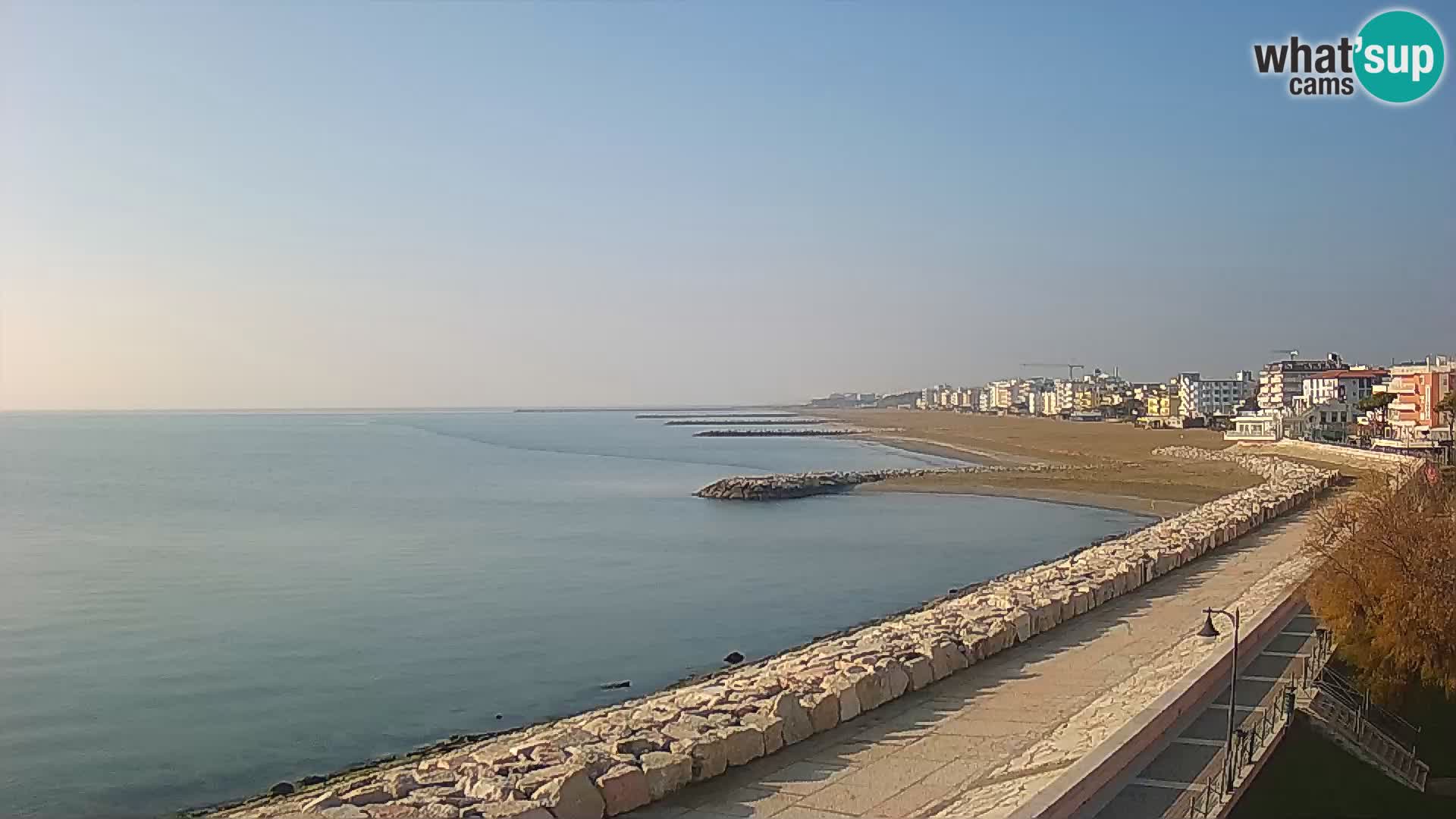 Webcam Caorle Ponente – panorama dall’ASS. Marinai di Caorle