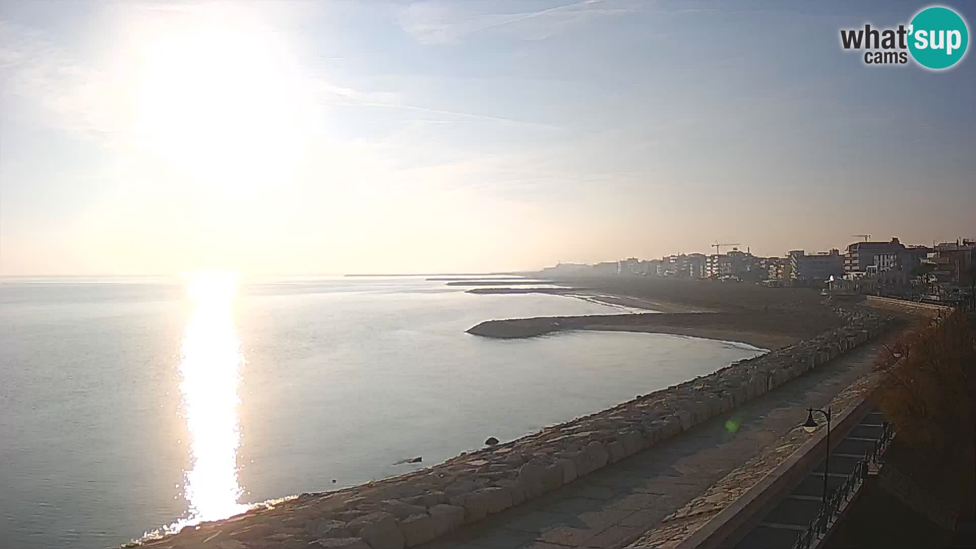 Webcam Caorle Ponente – panorama dall’ASS. Marinai di Caorle