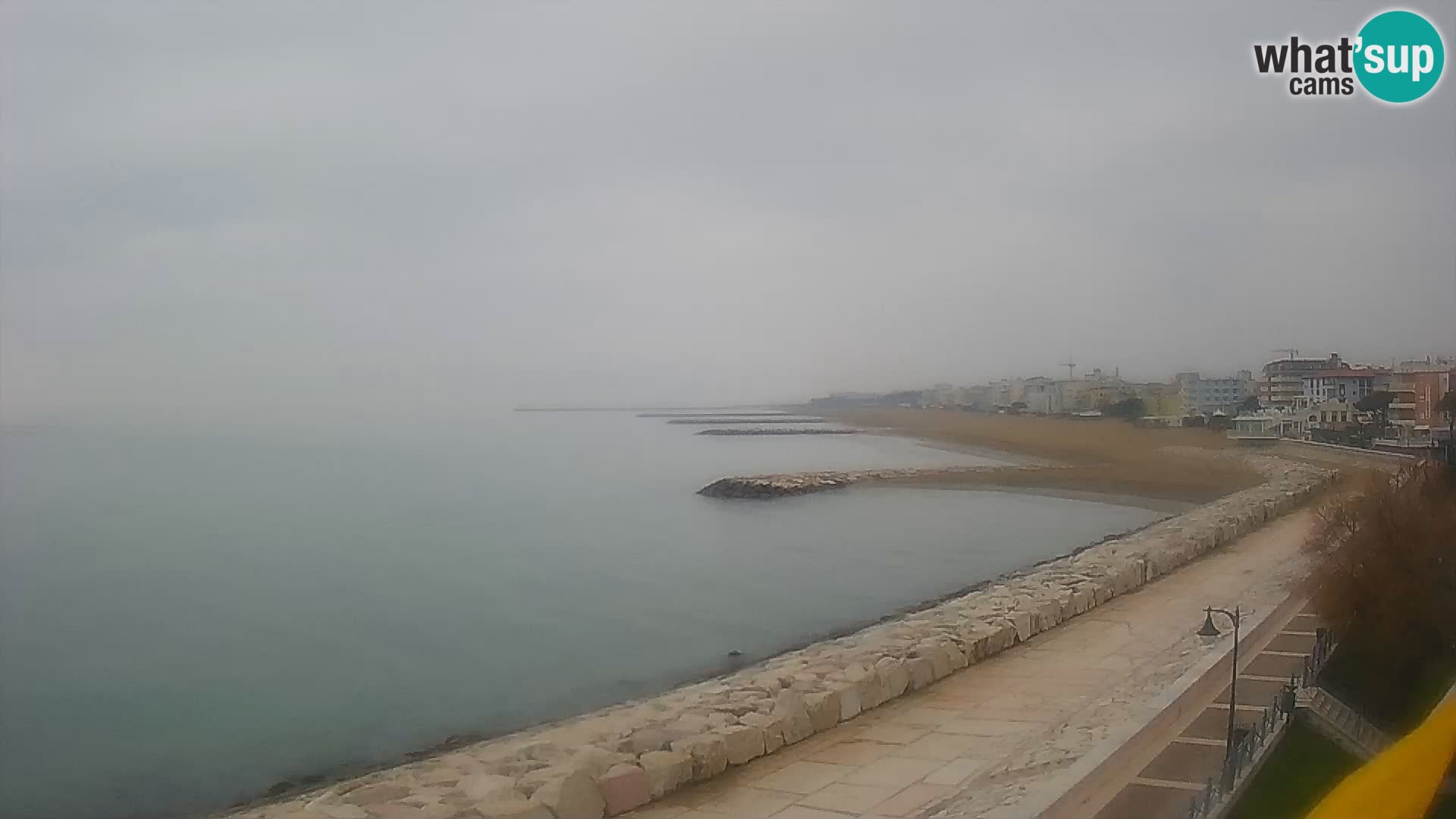 Webcam Caorle Ponente – Blick von Marinai di Caorle