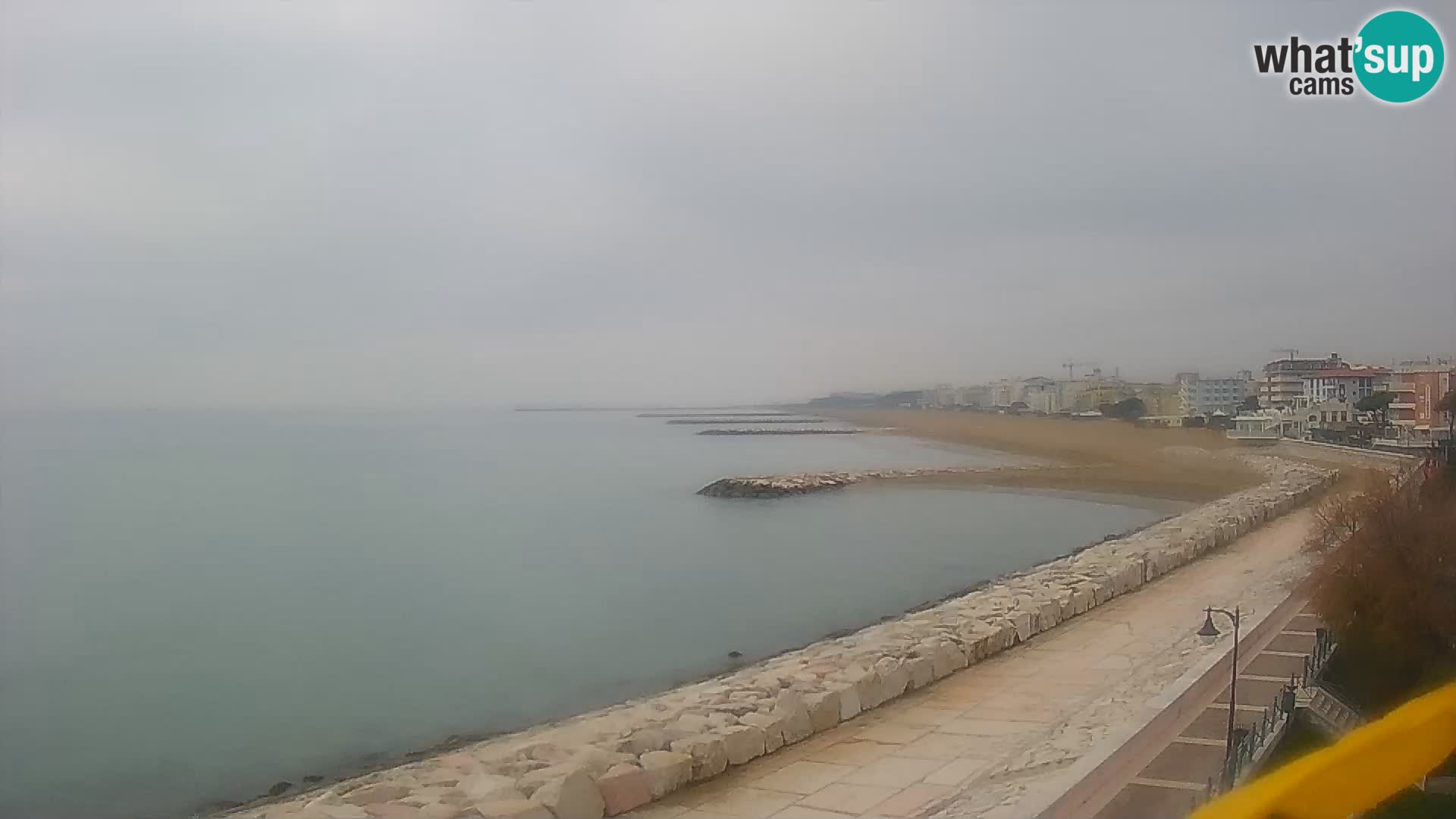 Webcam Caorle Ponente – Vue depuis les Marinai di Caorle