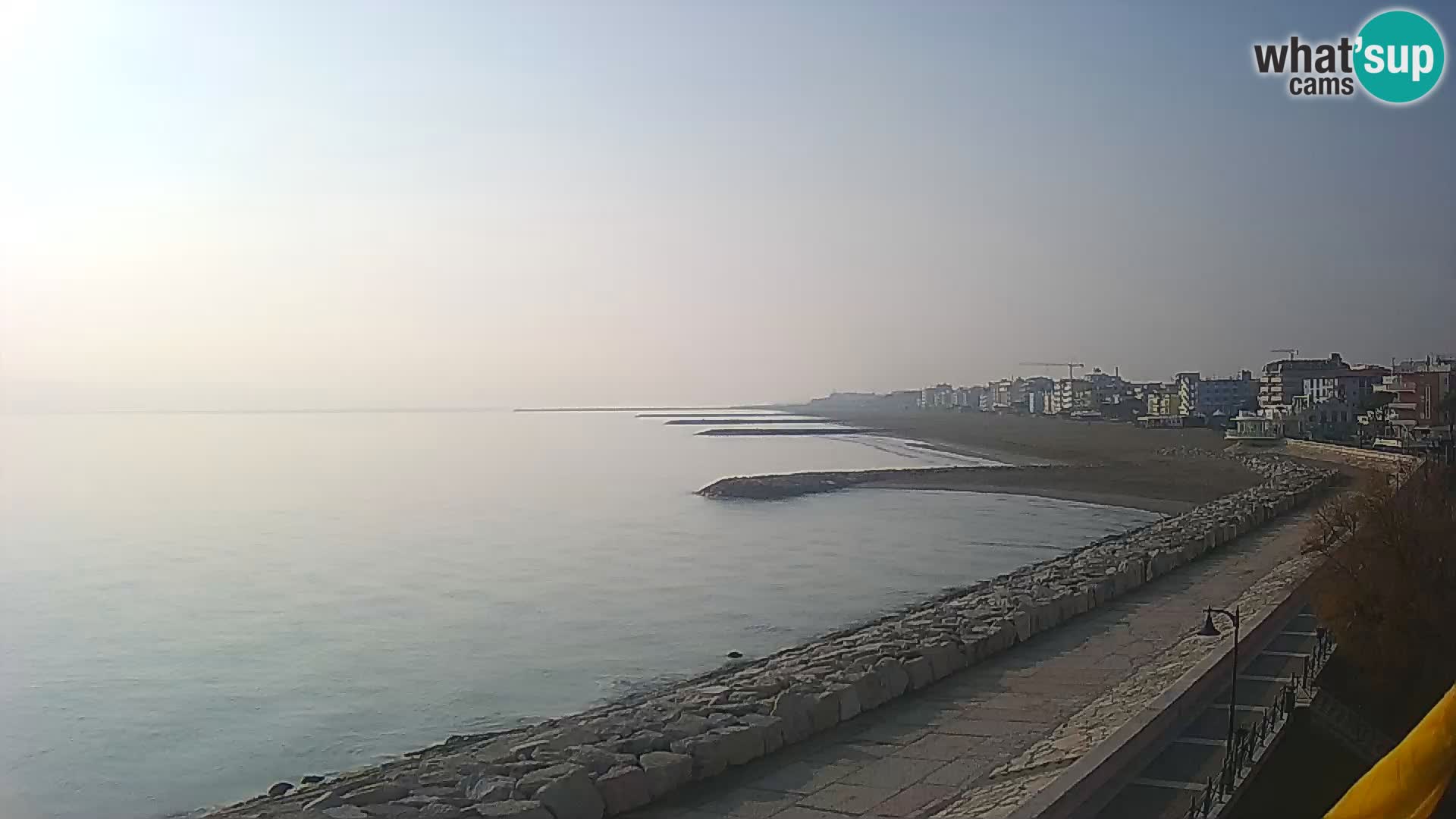 Webcam Caorle Ponente – Blick von Marinai di Caorle