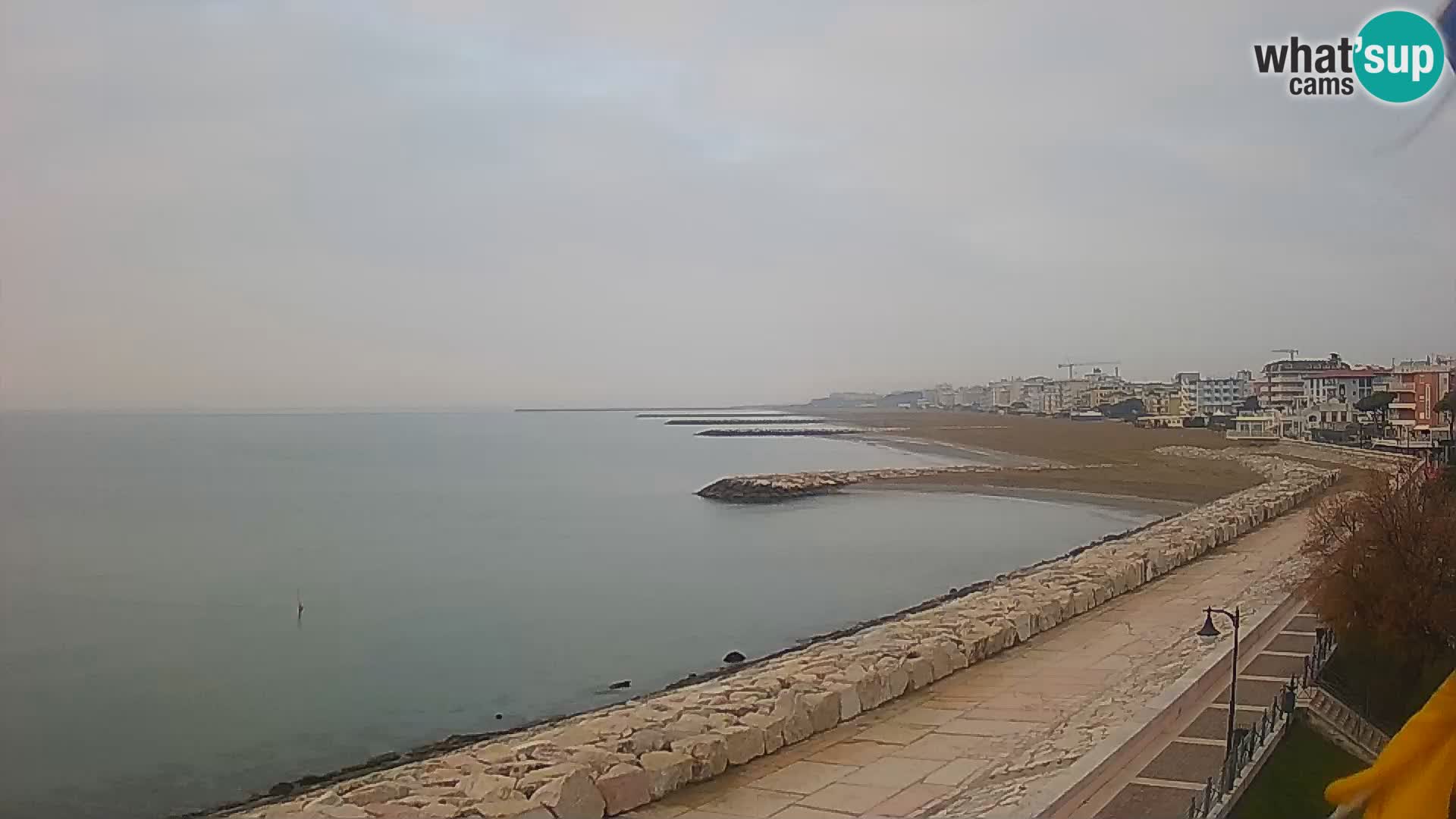 Webcam Caorle Ponente – Blick von Marinai di Caorle