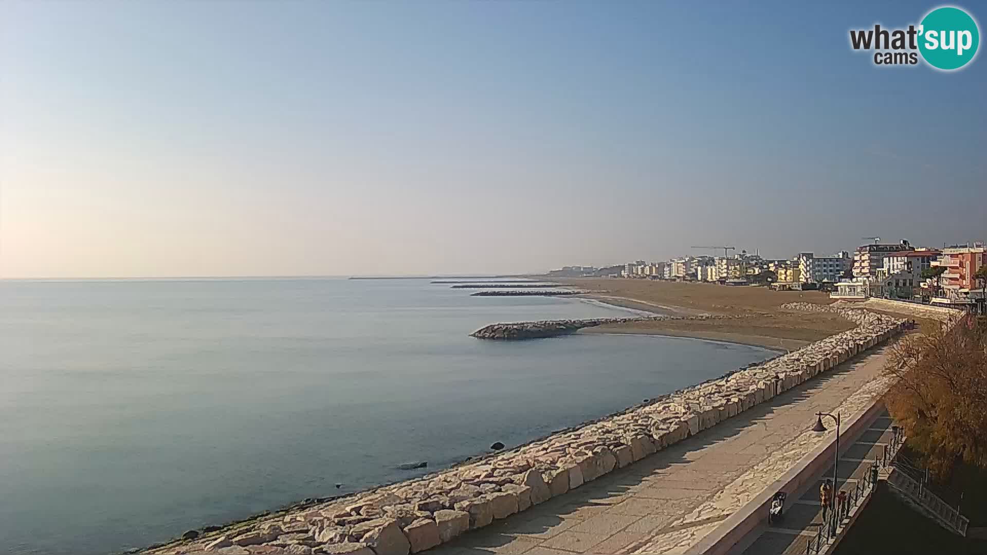 Webcam Caorle Ponente – Vista desde Marinai di Caorle