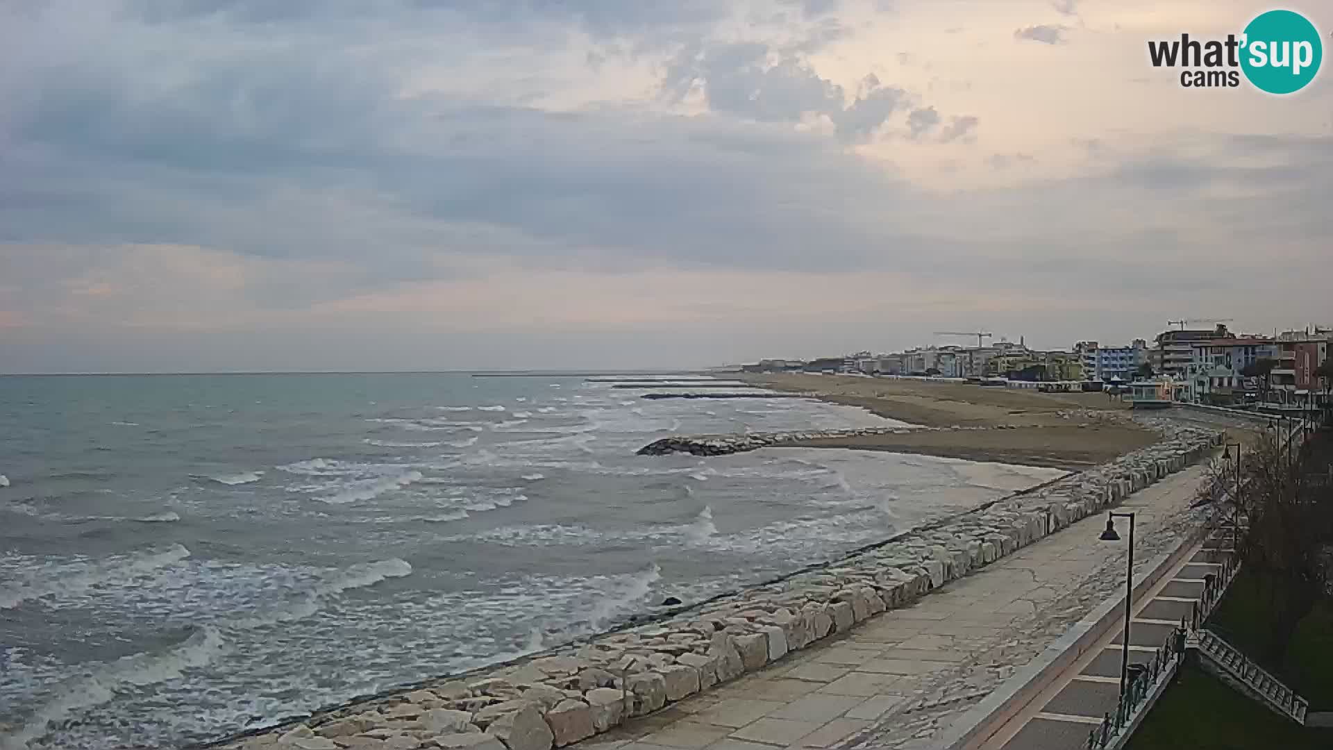 Kamera Caorle Ponente – Pogled iz “Marinai di Caorle”