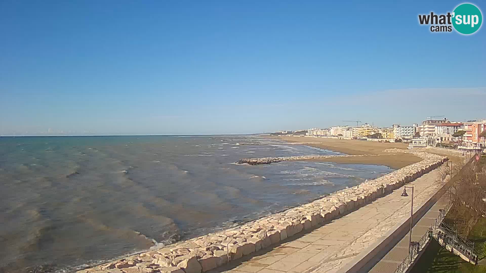 Kamera Caorle Ponente – Pogled iz “Marinai di Caorle”