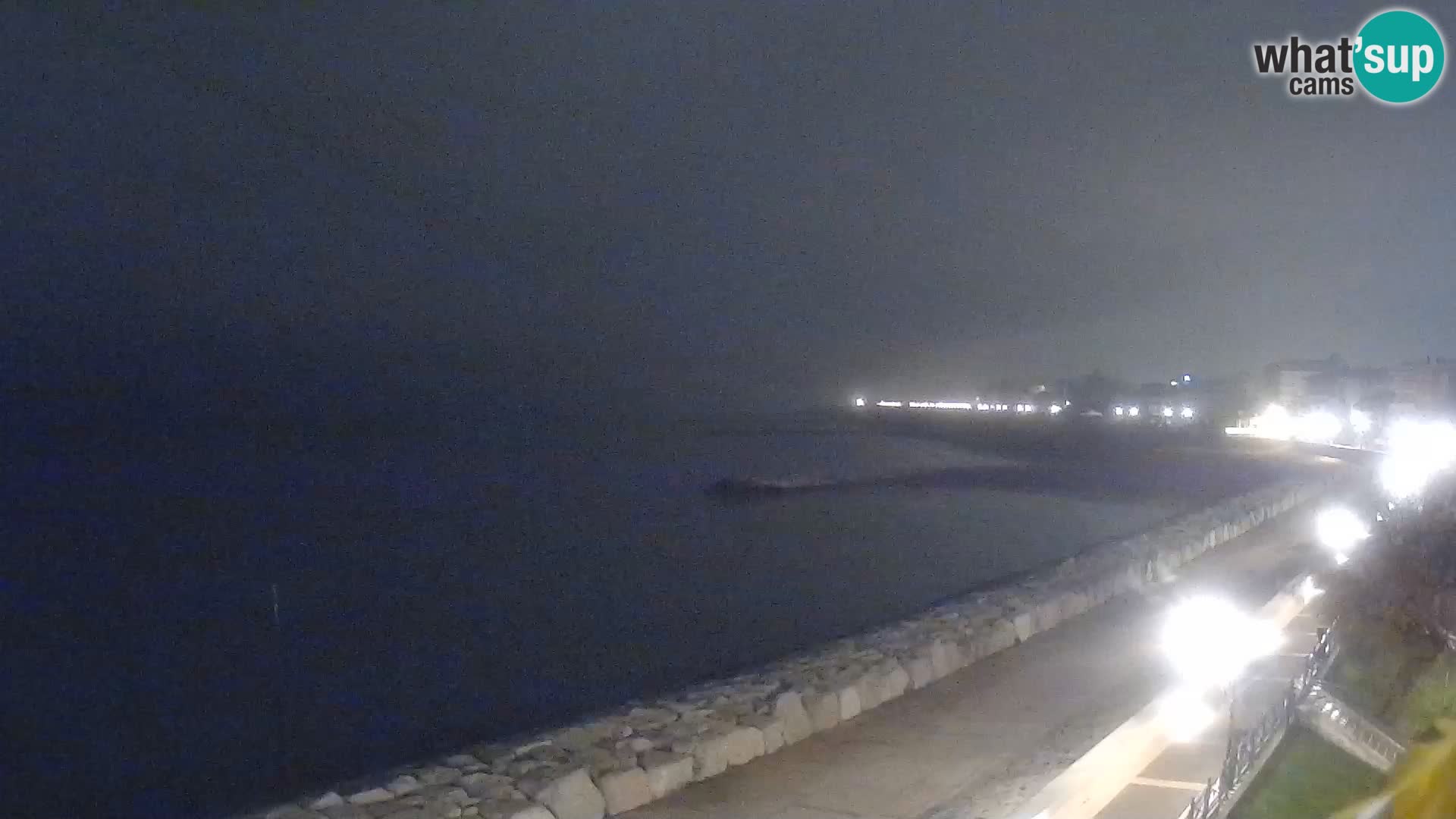 Webcam Caorle Ponente – Blick von Marinai di Caorle