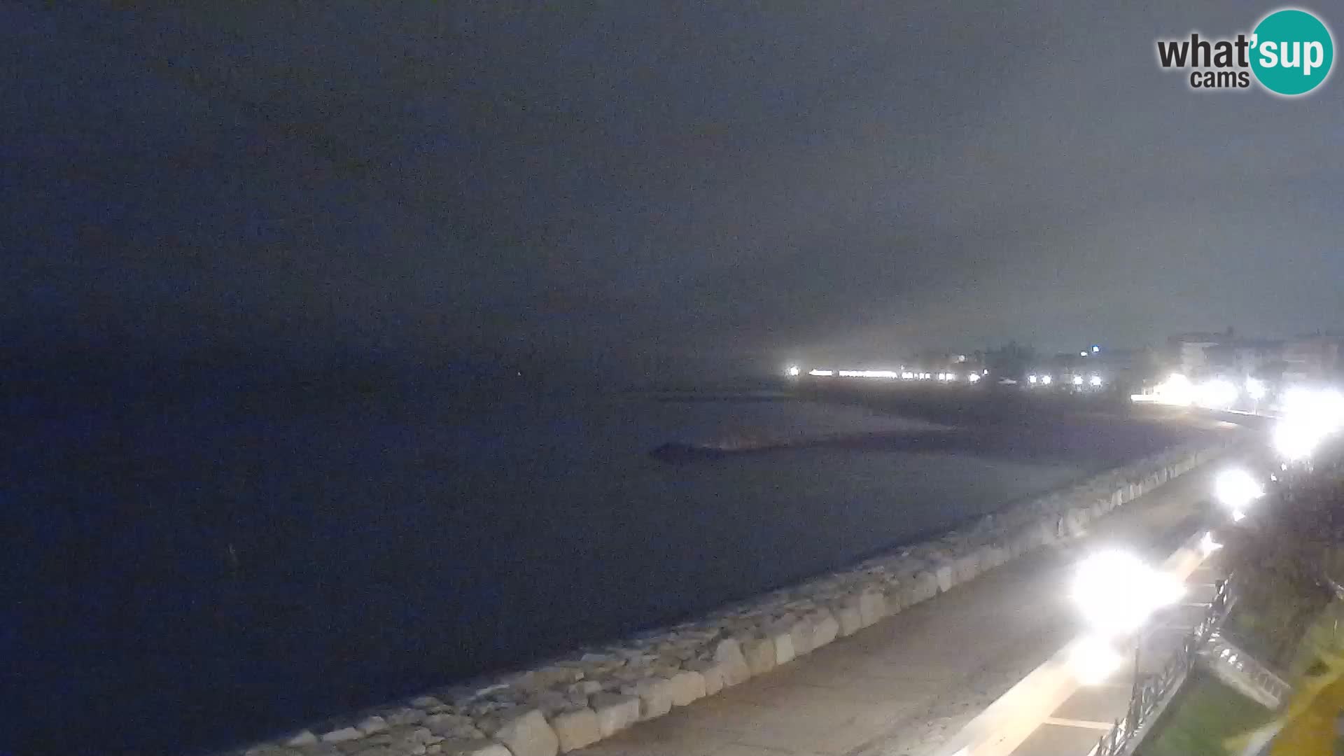 Webcam Caorle Ponente – Blick von Marinai di Caorle