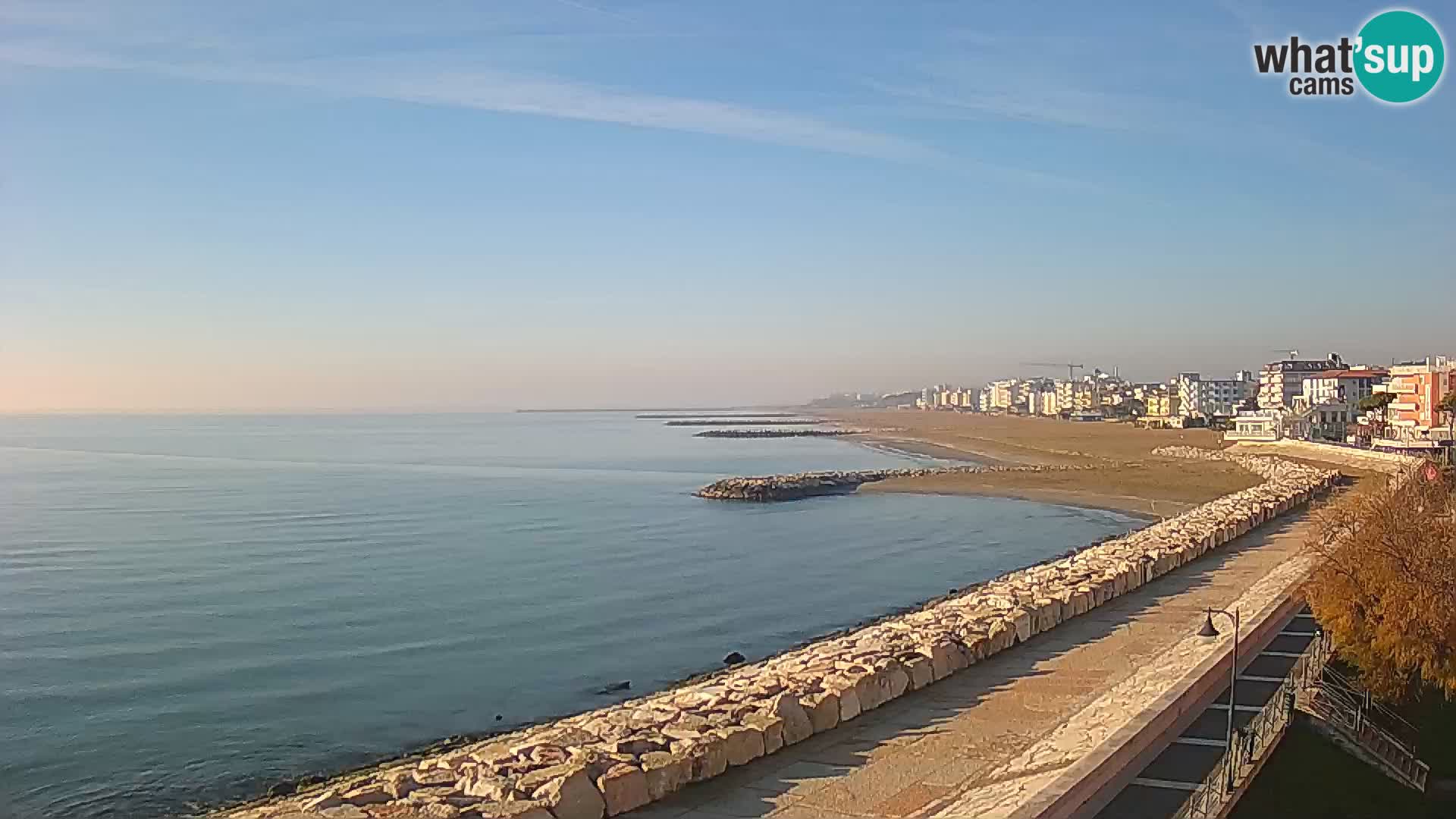 Webcam Caorle Ponente – panorama dall’ASS. Marinai di Caorle