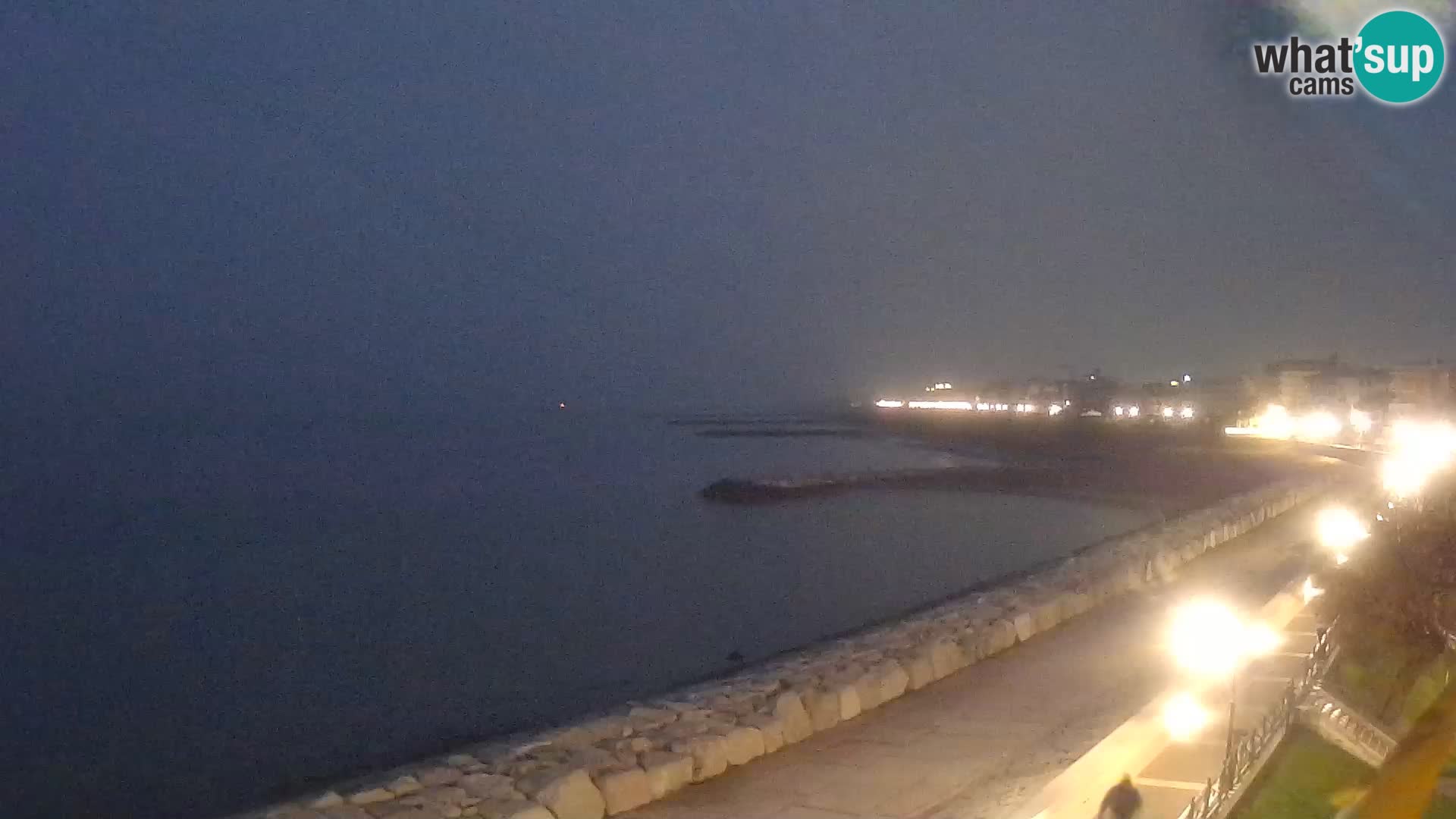 Webcam Caorle Ponente – Vue depuis les Marinai di Caorle
