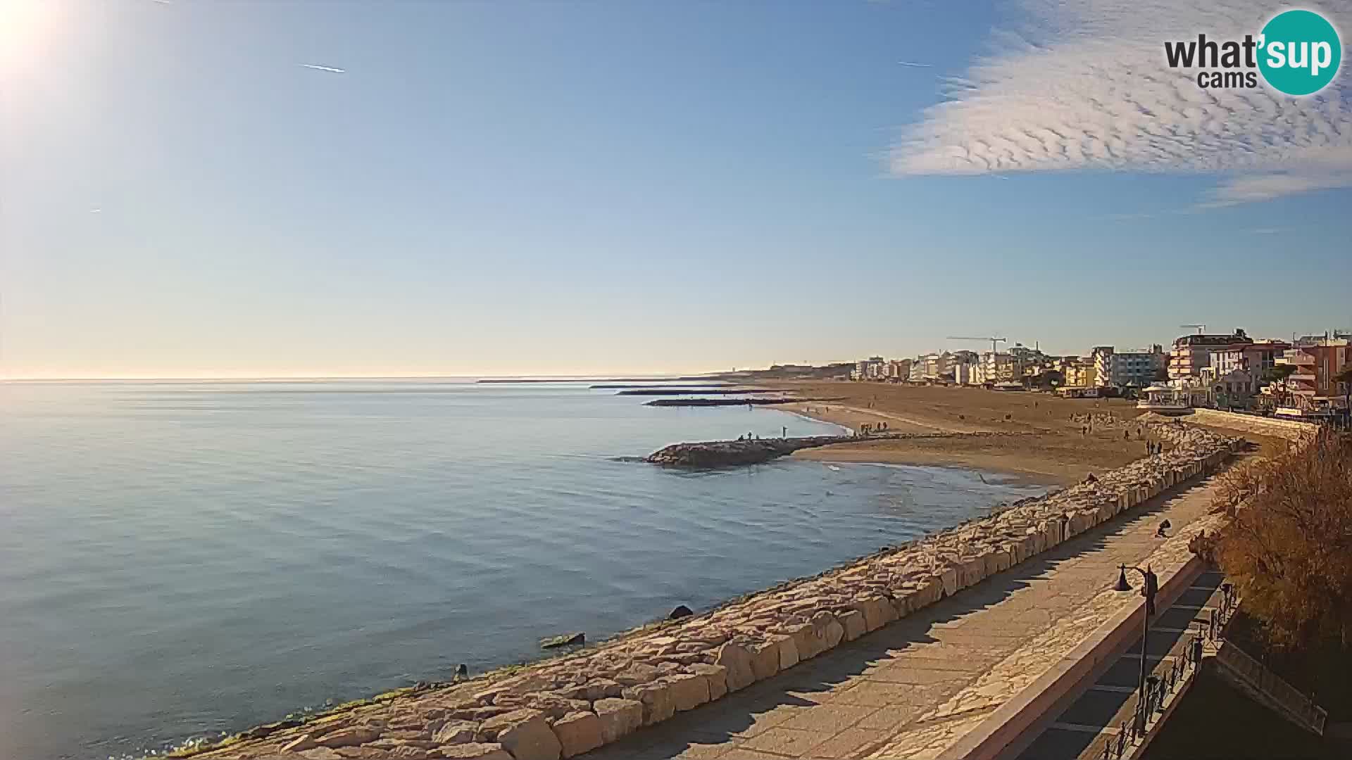 Webcam Caorle Ponente – Vista desde Marinai di Caorle