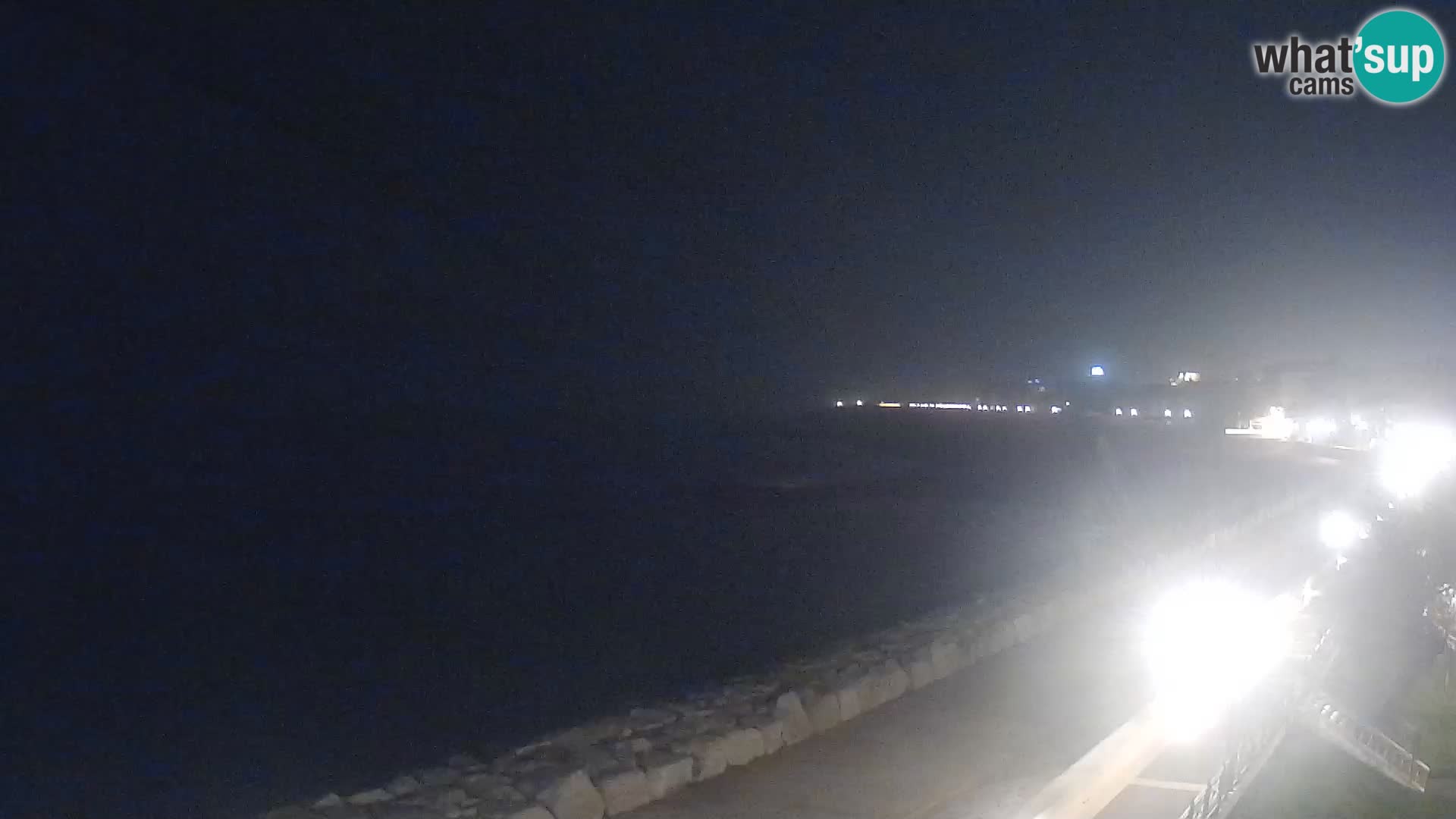 Webcam Caorle Ponente – Blick von Marinai di Caorle