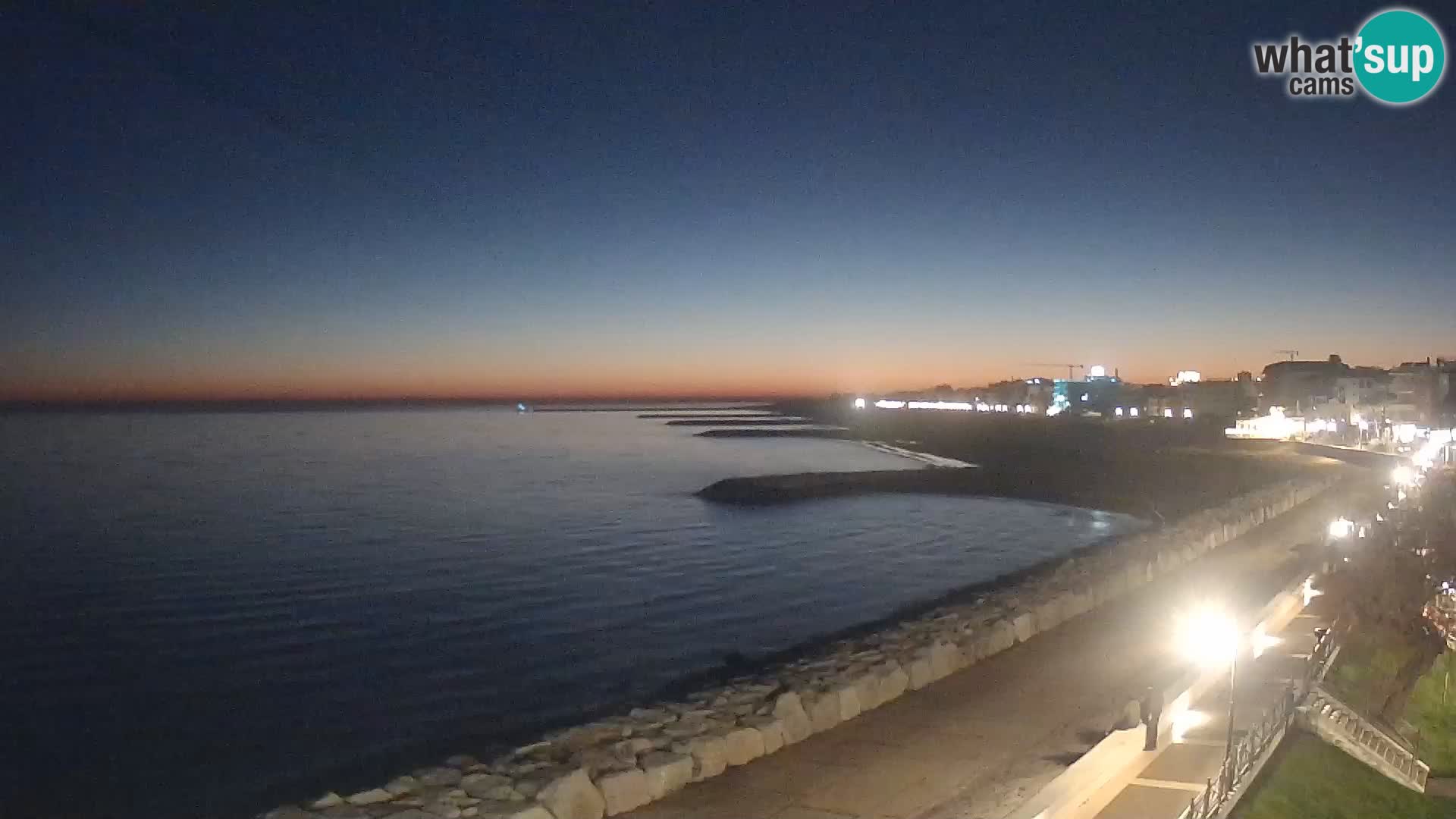 Webcam Caorle Ponente – View from Marinai di Caorle