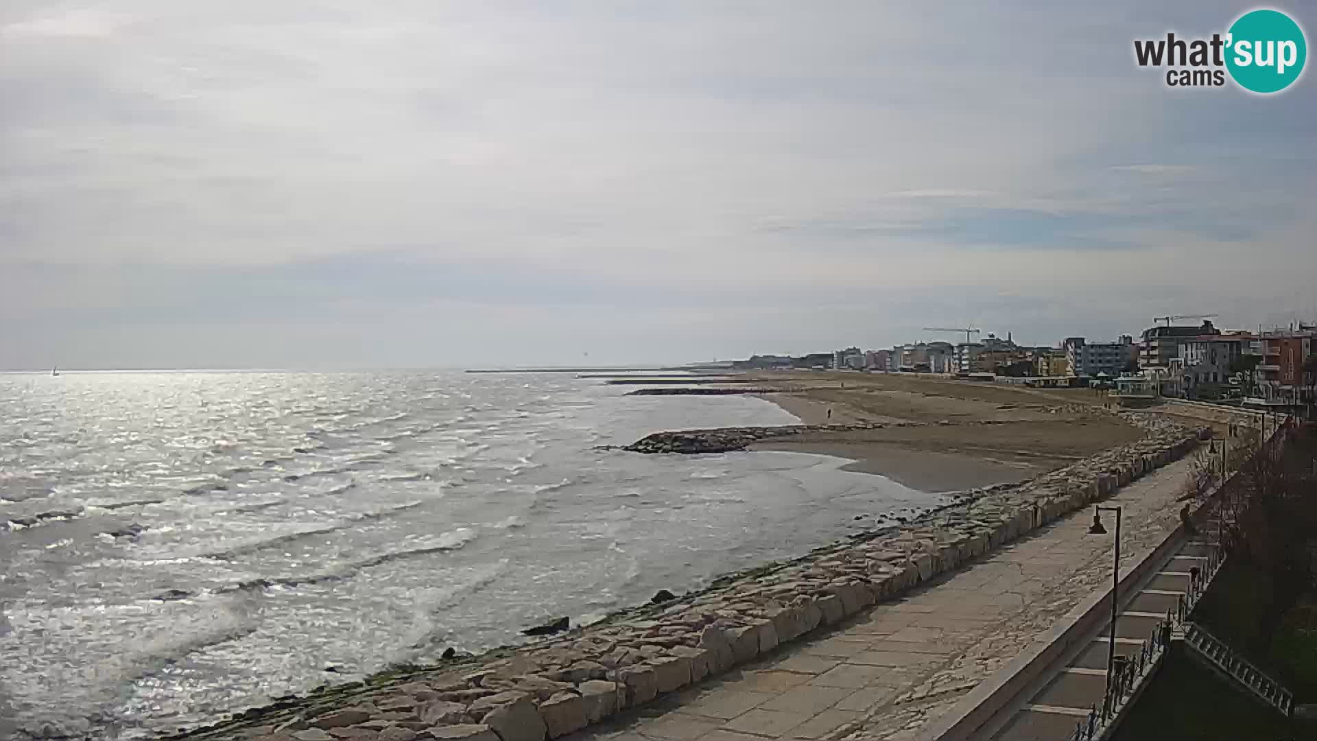 Webcam Caorle Ponente – panorama dall’ASS. Marinai di Caorle