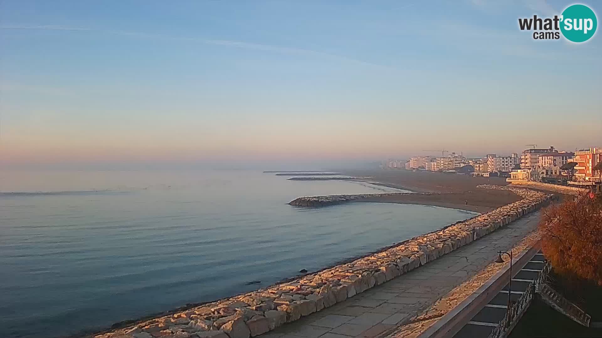 Kamera Caorle Ponente – Pogled iz “Marinai di Caorle”