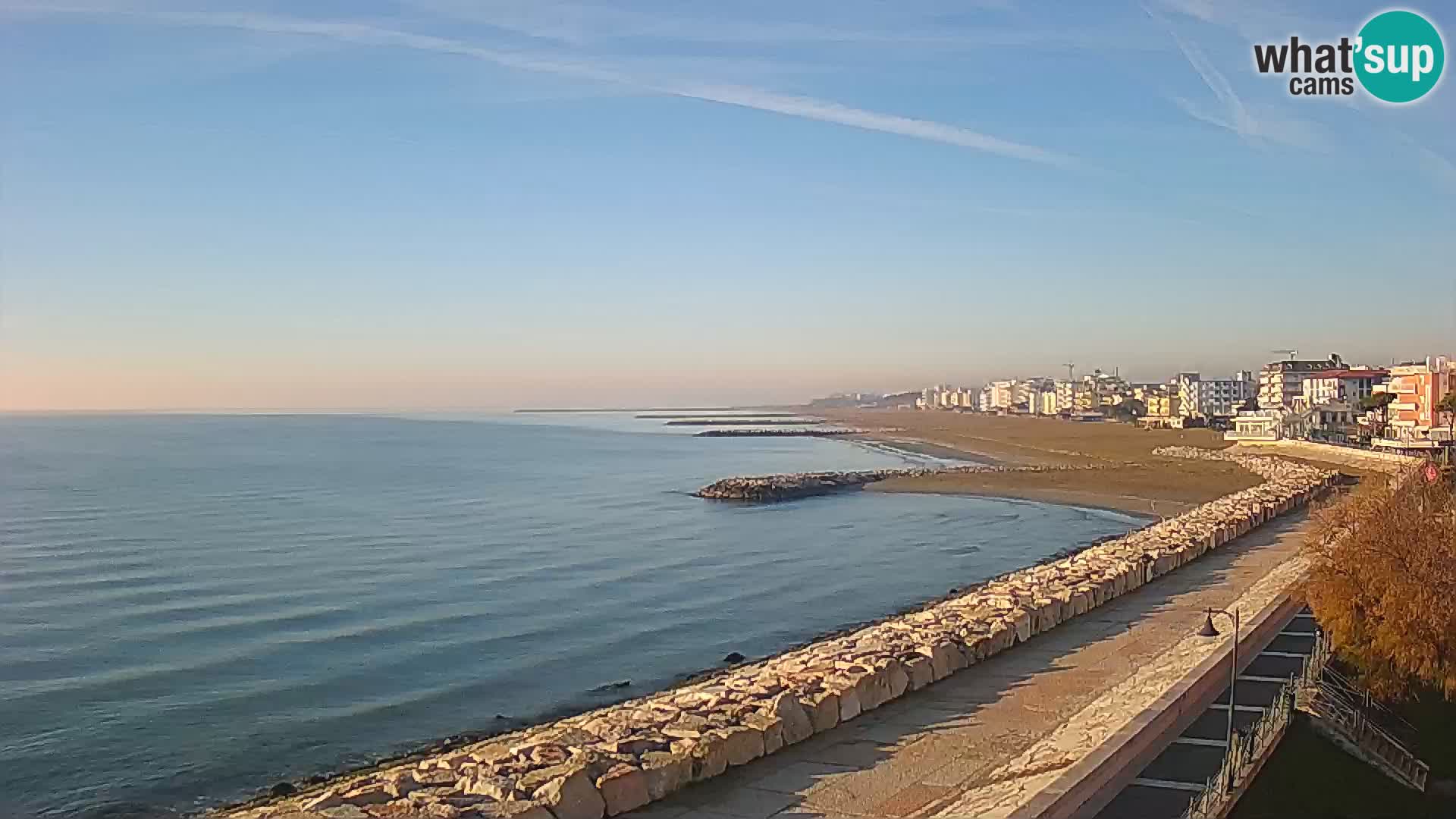 Kamera Caorle Ponente – Pogled iz “Marinai di Caorle”