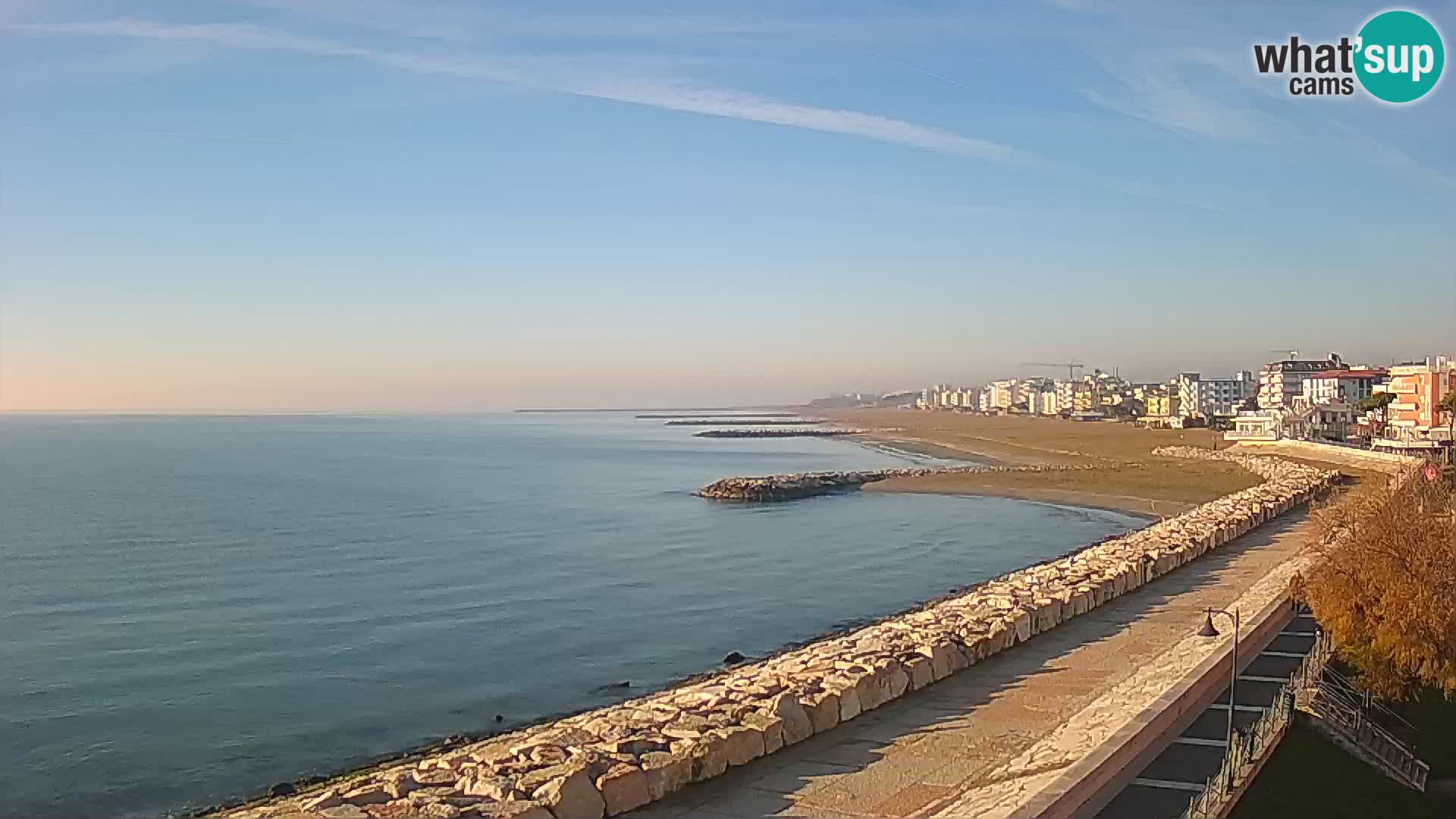 Webcam Caorle Ponente – Vista desde Marinai di Caorle