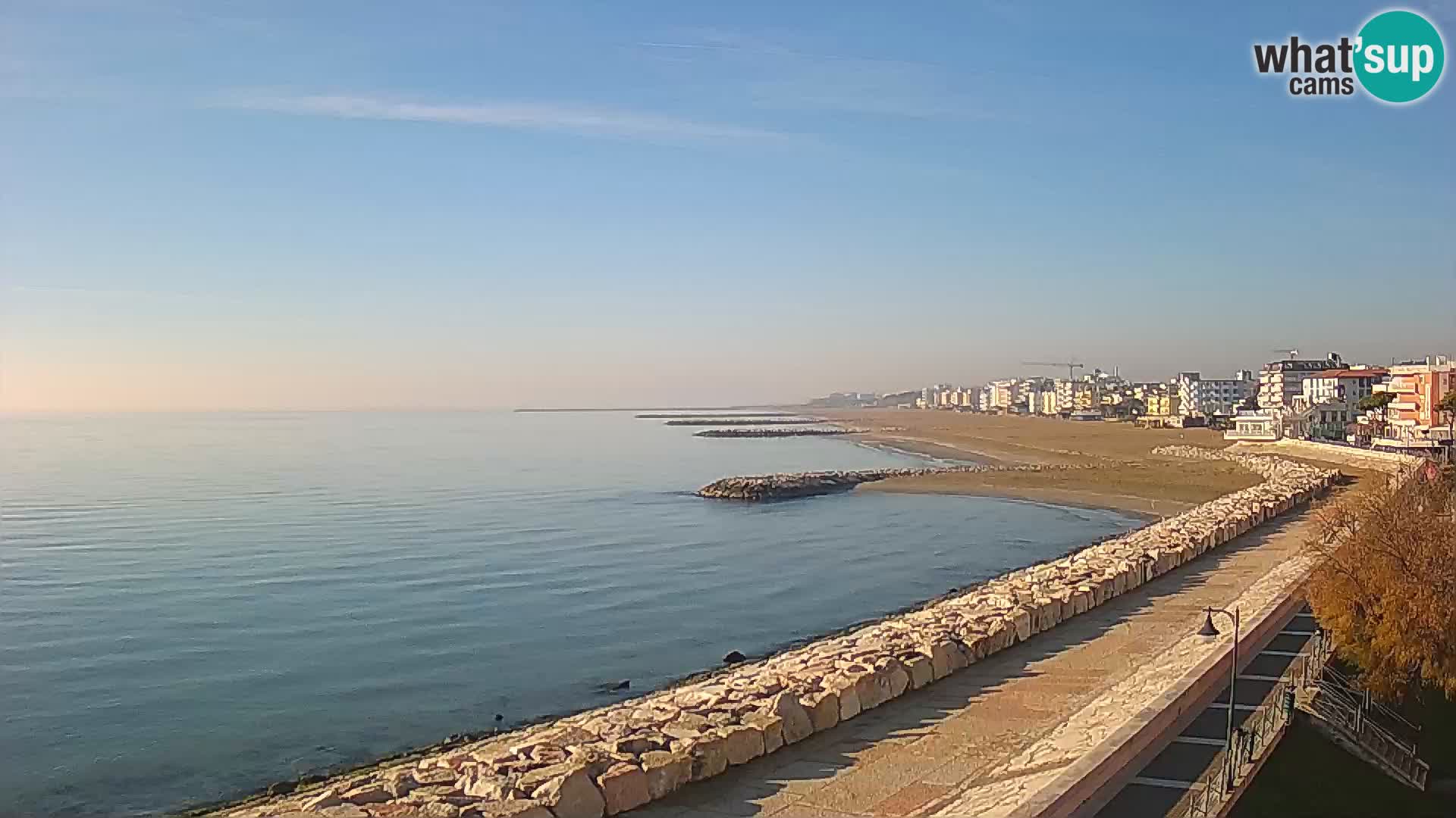 Kamera Caorle Ponente – Pogled iz “Marinai di Caorle”