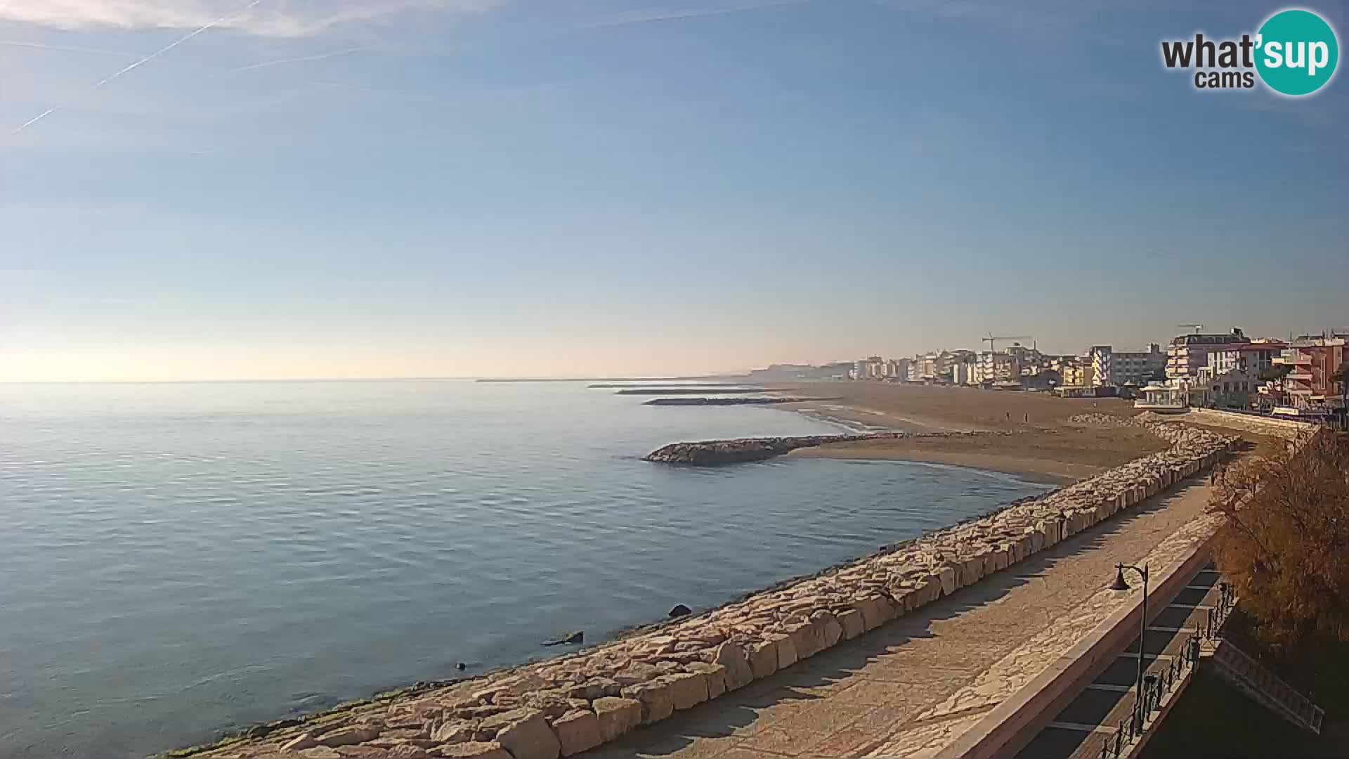 Webcam Caorle Ponente – panorama dall’ASS. Marinai di Caorle