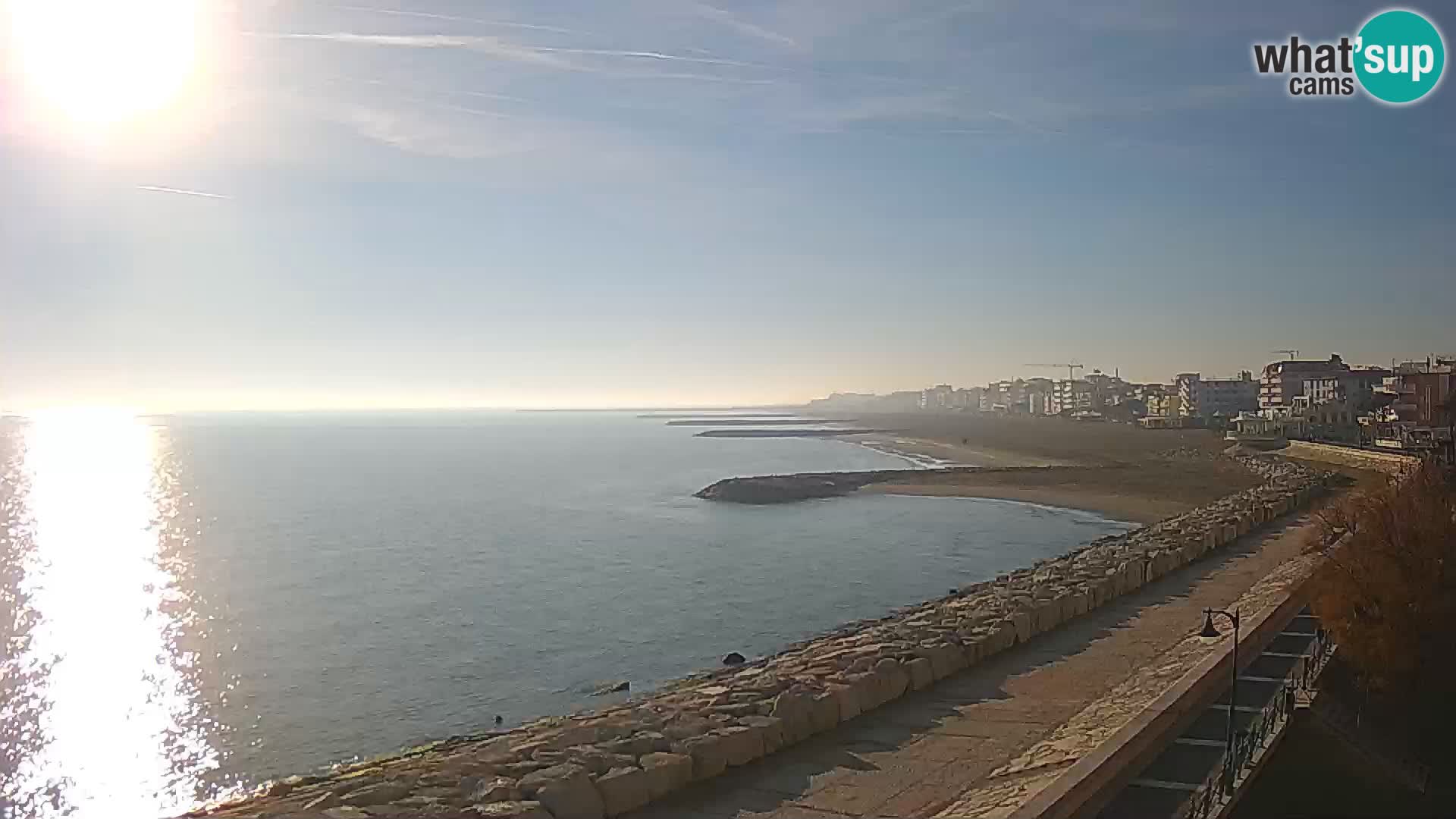 Webcam Caorle Ponente – Vista desde Marinai di Caorle
