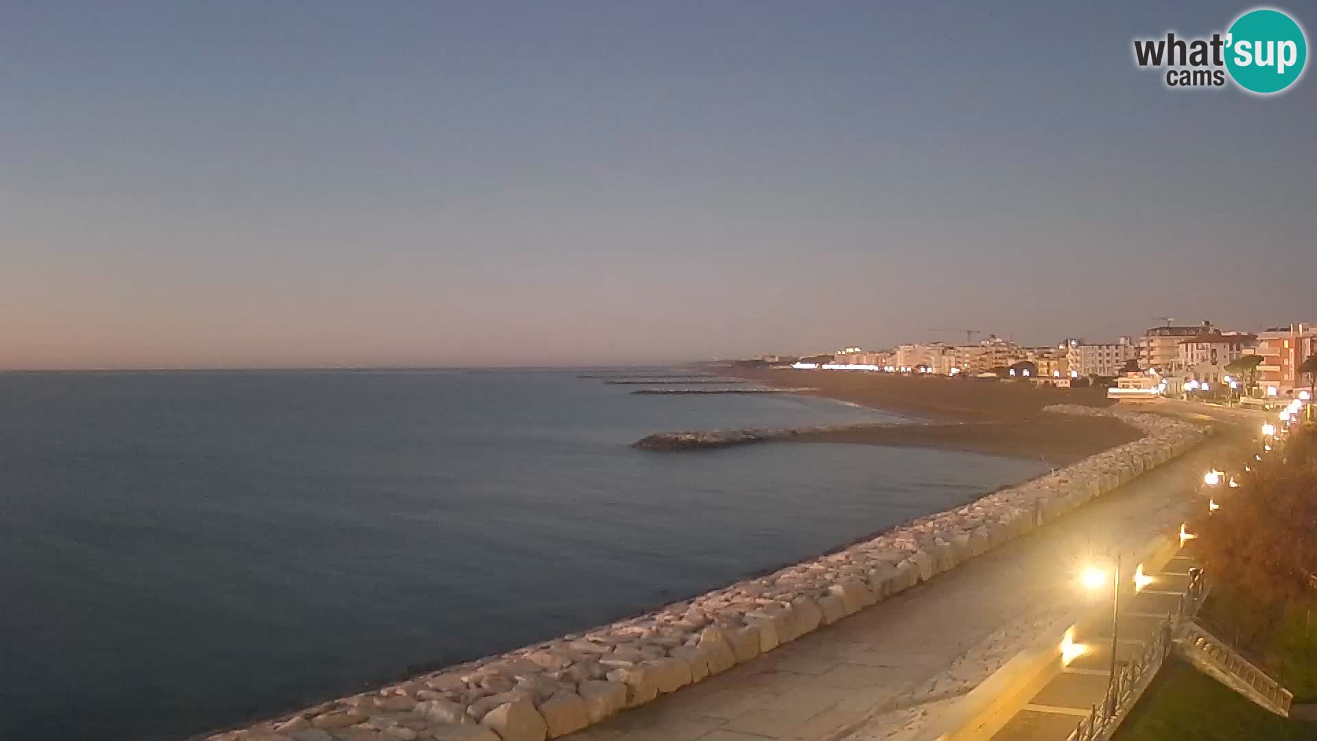 Kamera Caorle Ponente – Pogled iz “Marinai di Caorle”