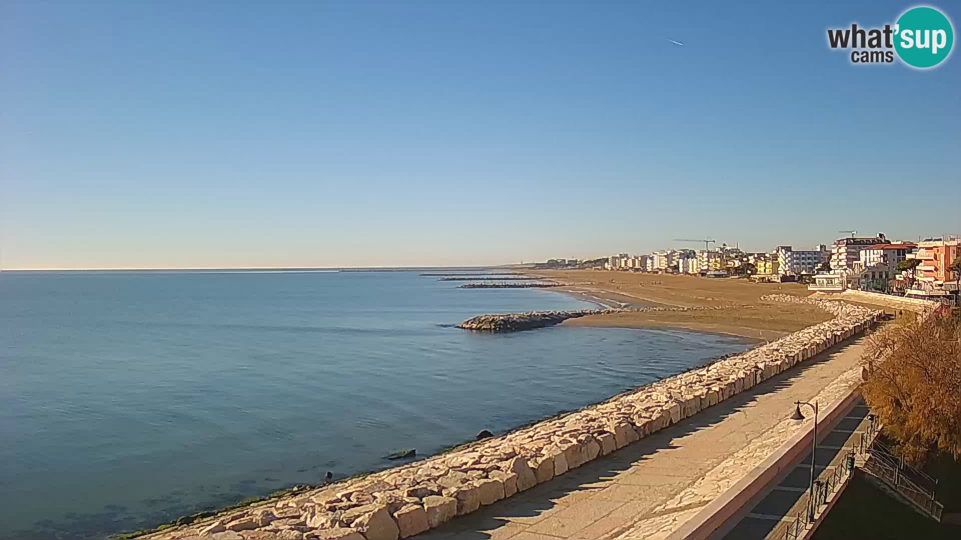 Webcam Caorle Ponente – View from Marinai di Caorle