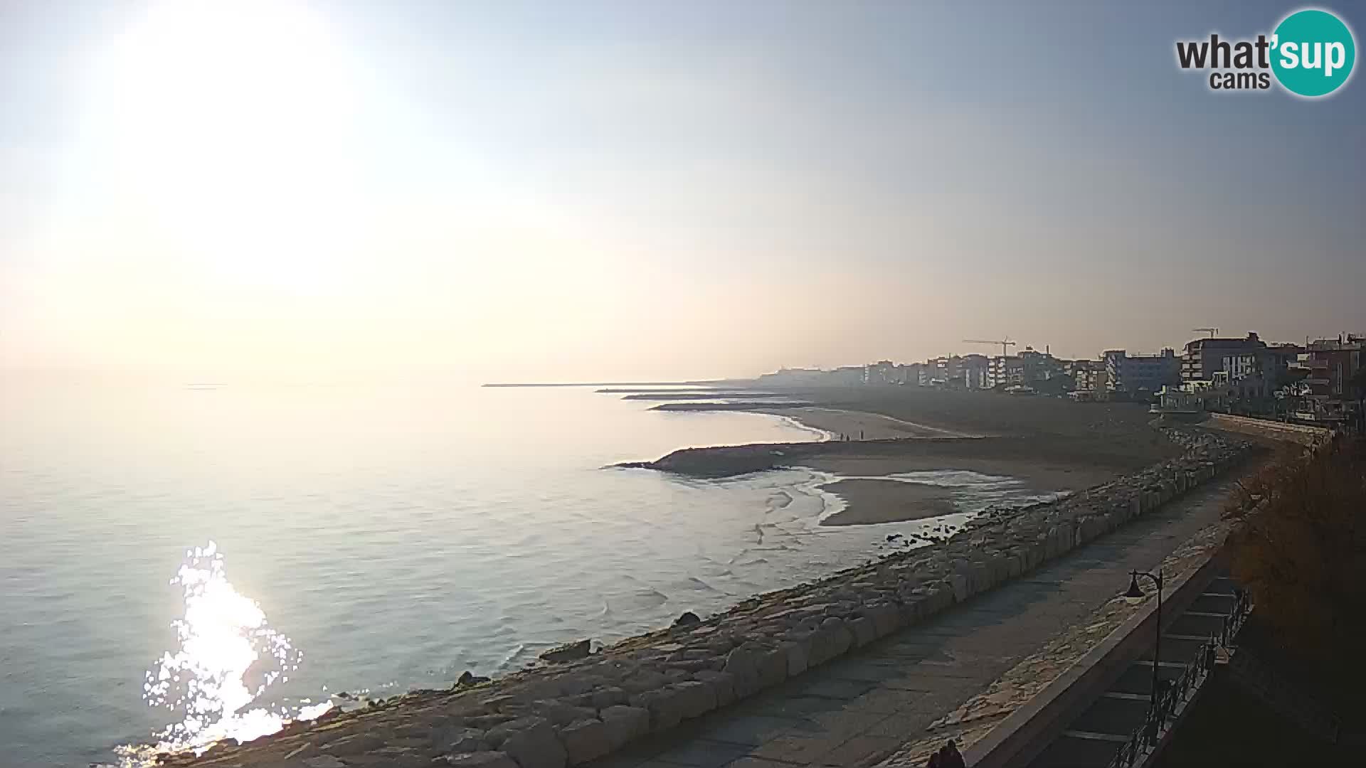 Webcam Caorle Ponente – panorama dall’ASS. Marinai di Caorle