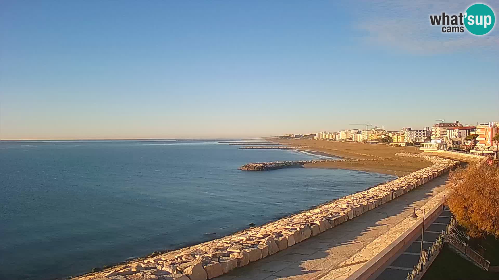 Kamera Caorle Ponente – Pogled iz “Marinai di Caorle”