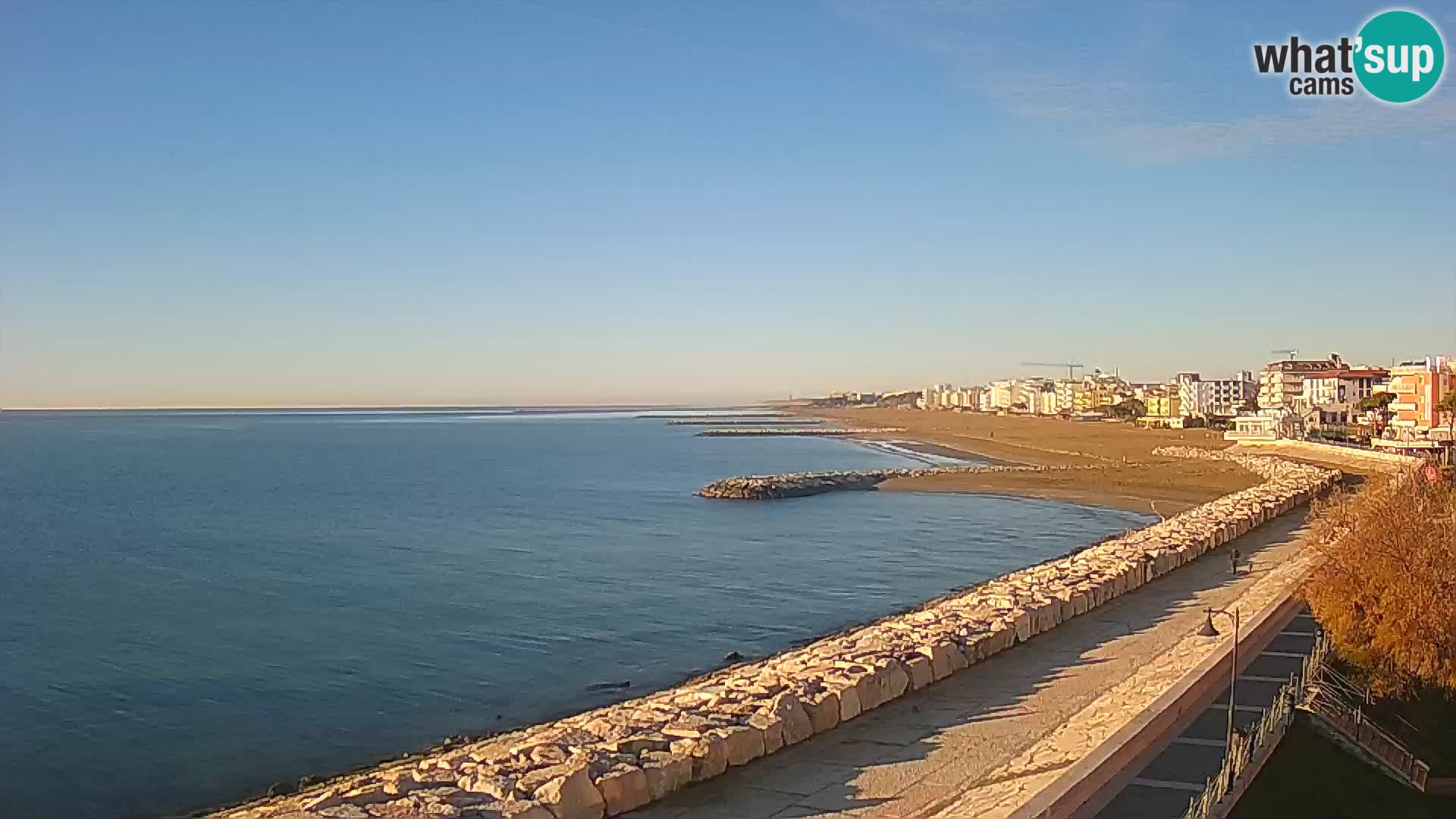 Web kamera Caorle Ponente – pogled sa “Marinai di Caorle”