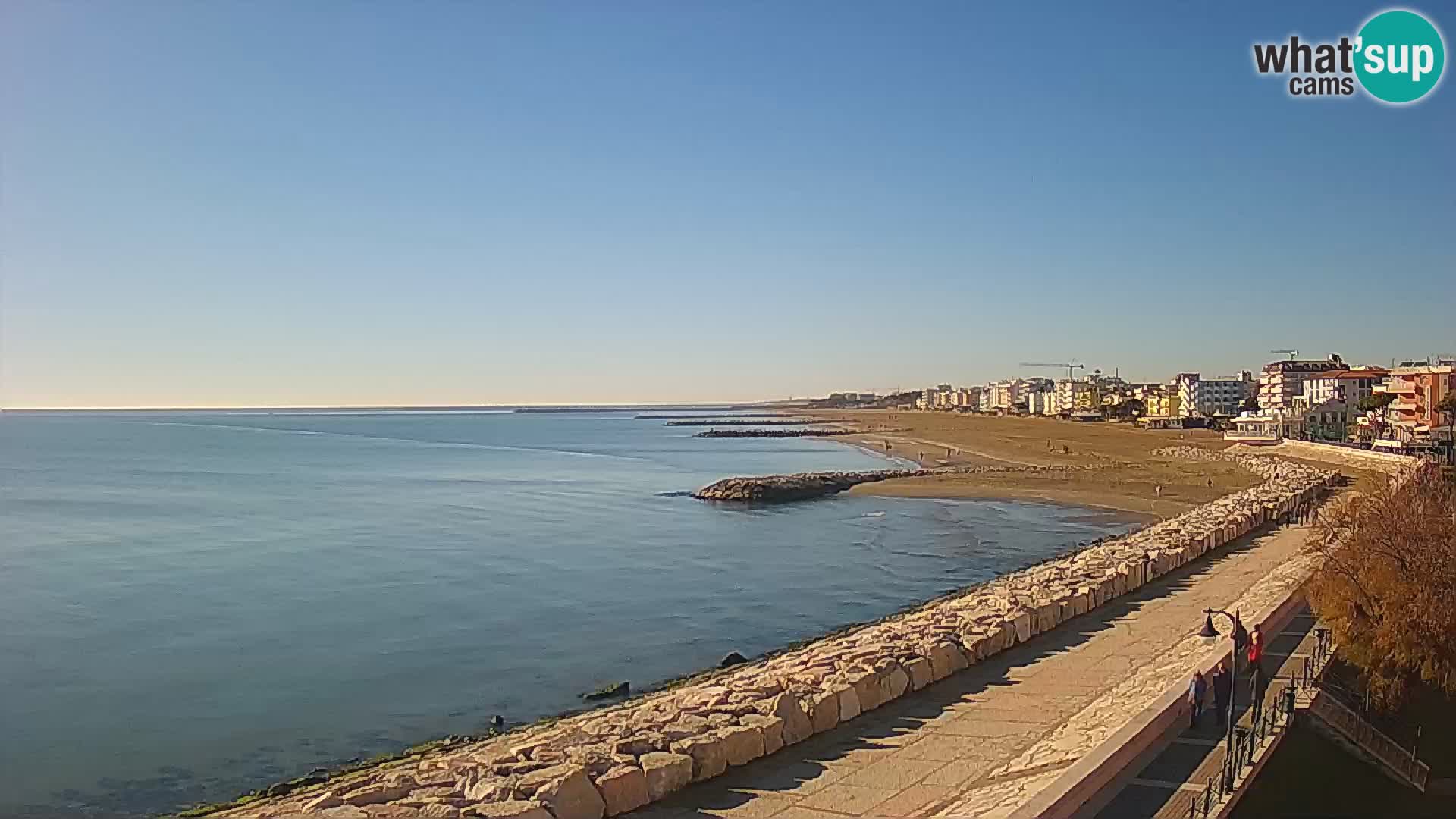 Webcam Caorle Ponente – panorama dall’ASS. Marinai di Caorle