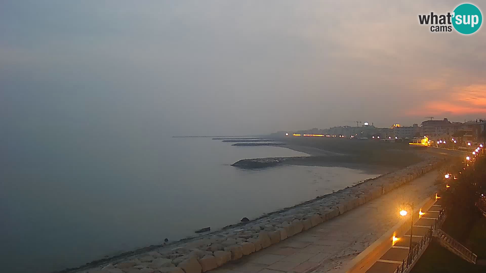 Webcam Caorle Ponente – View from Marinai di Caorle