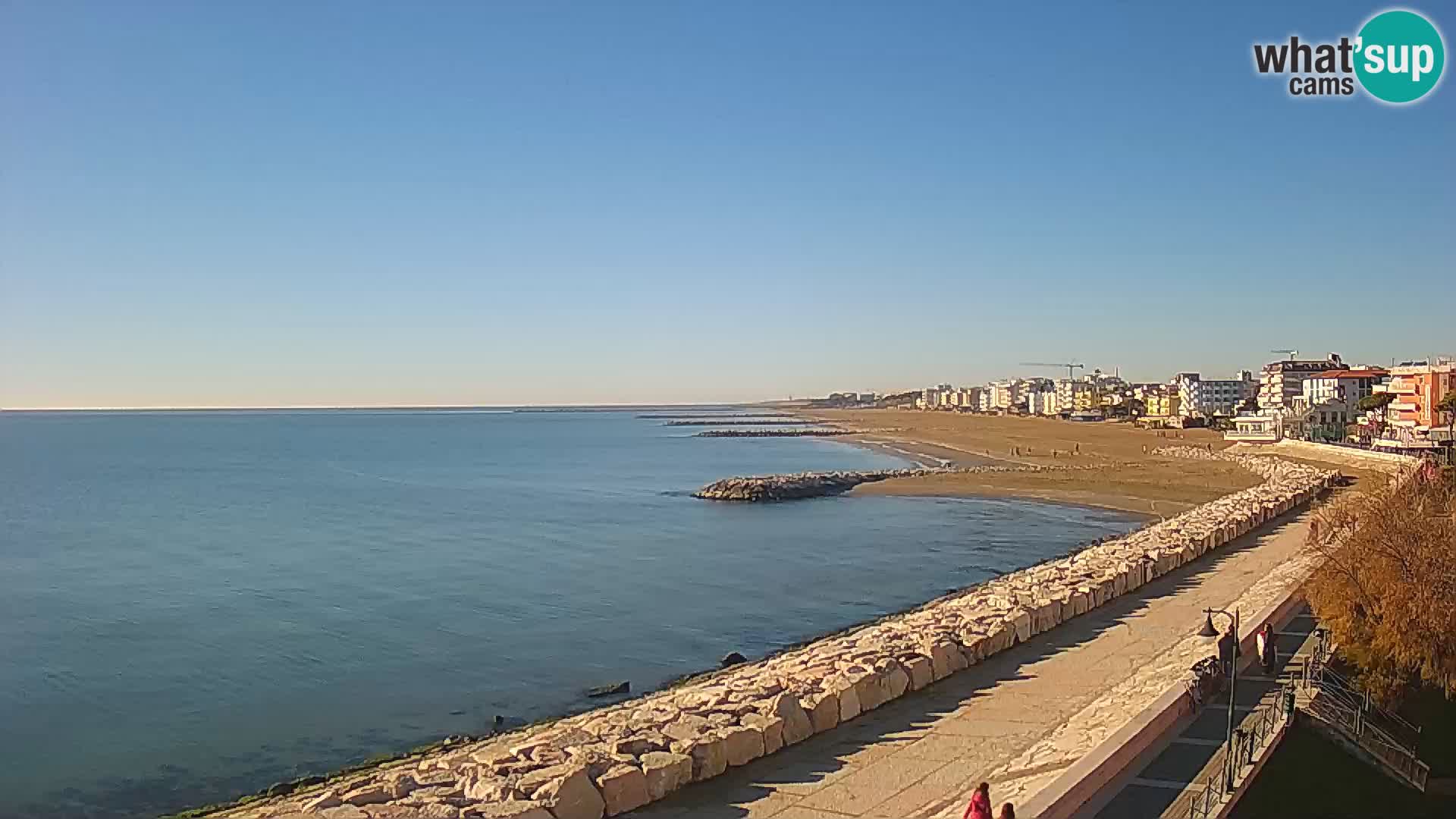 Webcam Caorle Ponente – View from Marinai di Caorle