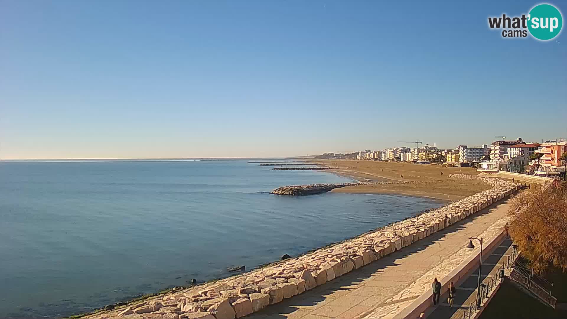 Webcam Caorle Ponente – panorama dall’ASS. Marinai di Caorle