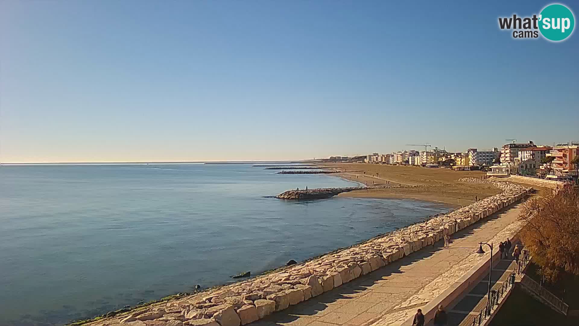 Webcam Caorle Ponente – Vista desde Marinai di Caorle