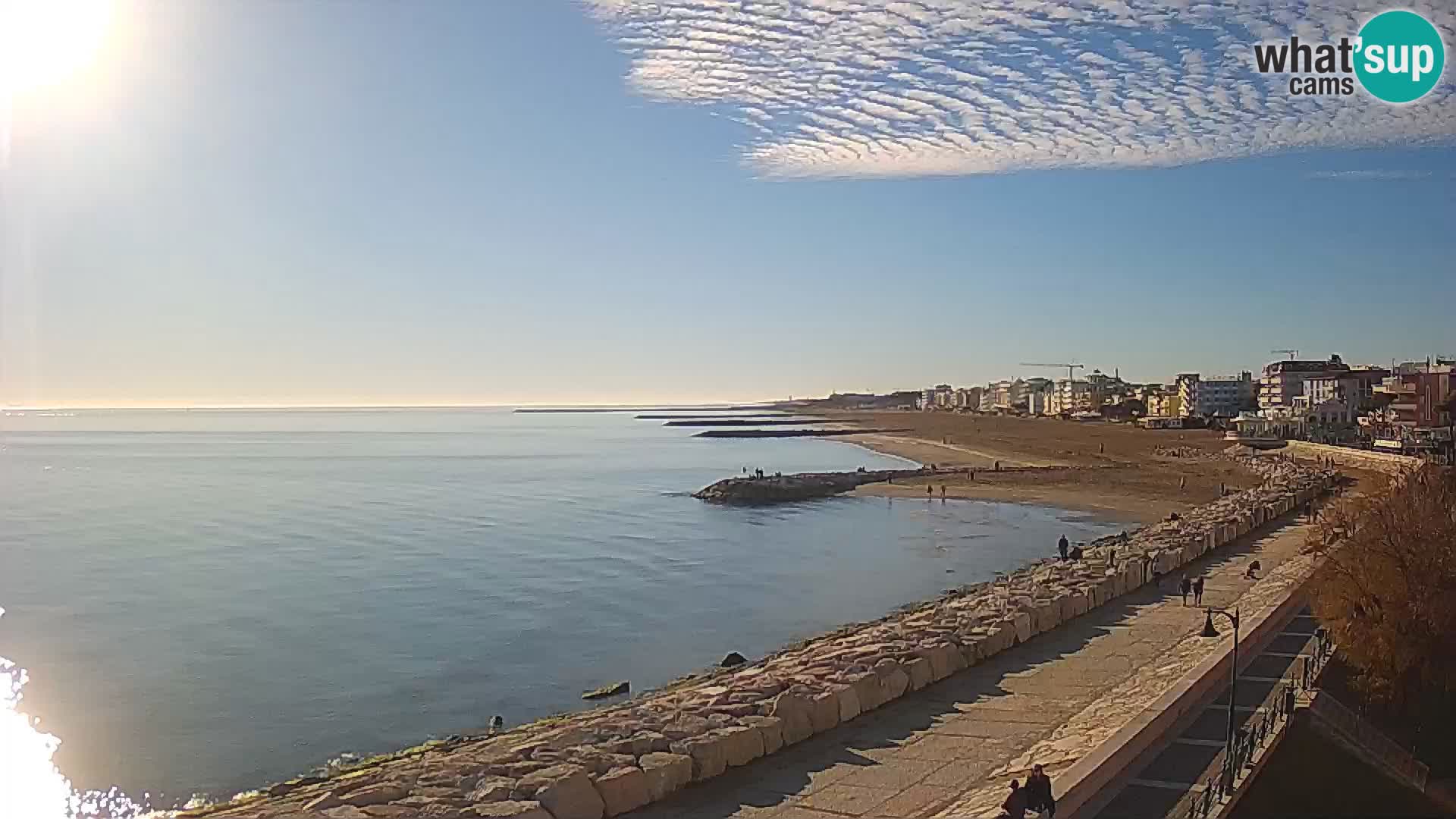 Kamera Caorle Ponente – Pogled iz “Marinai di Caorle”