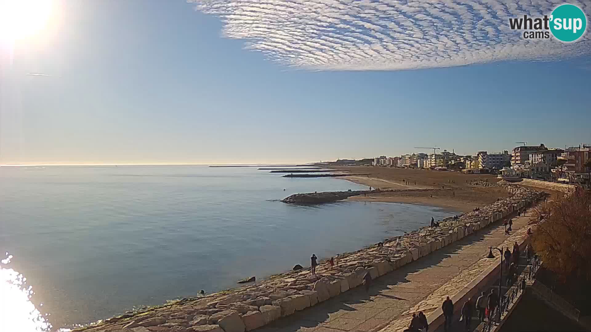 Webcam Caorle Ponente – Vista desde Marinai di Caorle
