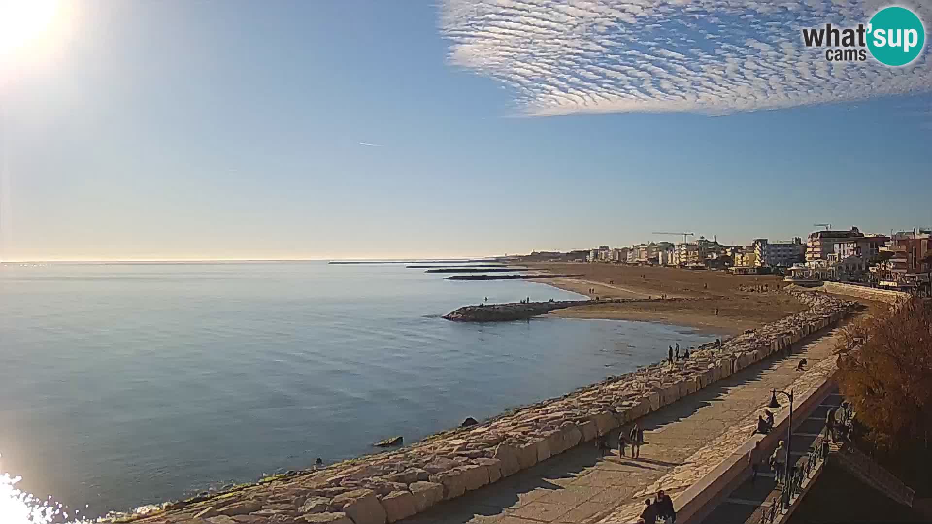 Webcam Caorle Ponente – panorama dall’ASS. Marinai di Caorle