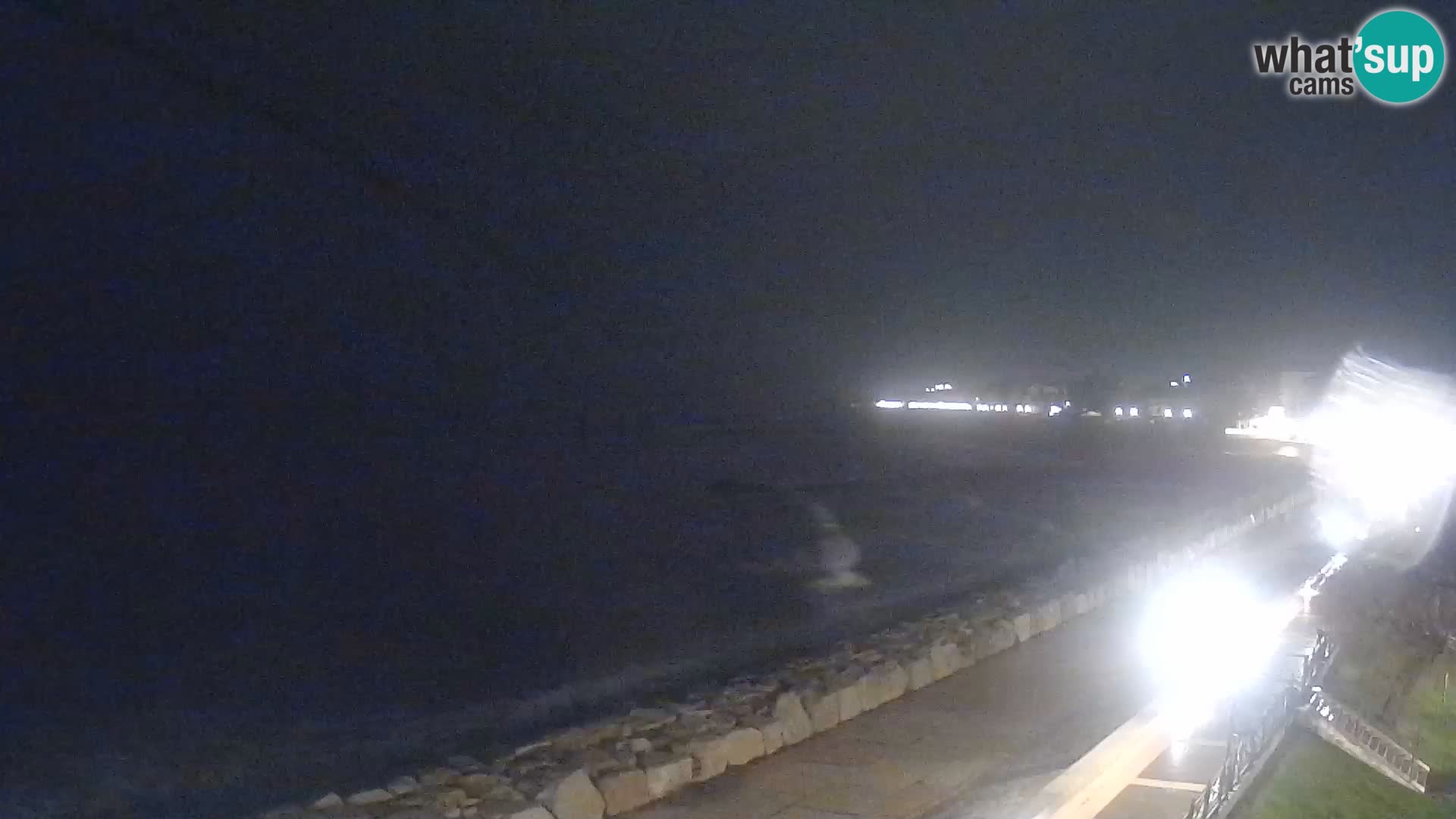 Webcam Caorle Ponente – Vue depuis les Marinai di Caorle