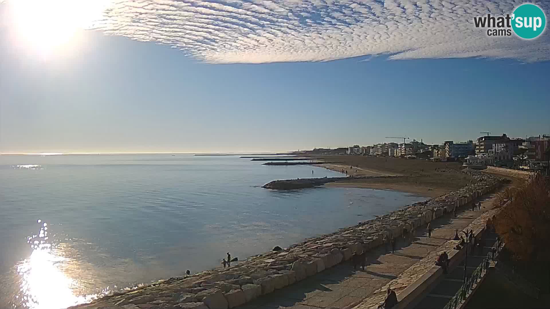 Kamera Caorle Ponente – Pogled iz “Marinai di Caorle”
