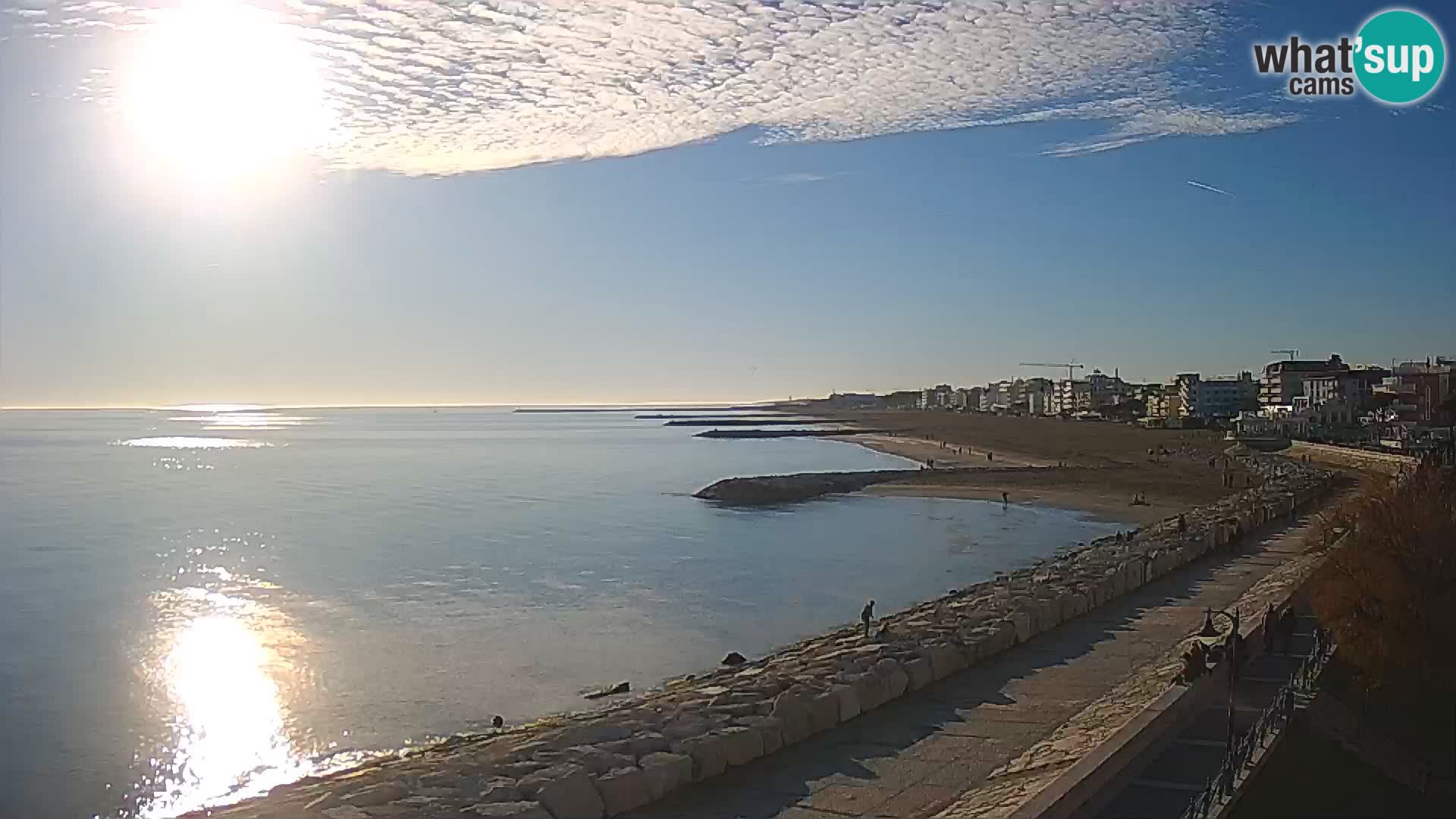 Webcam Caorle Ponente – panorama dall’ASS. Marinai di Caorle