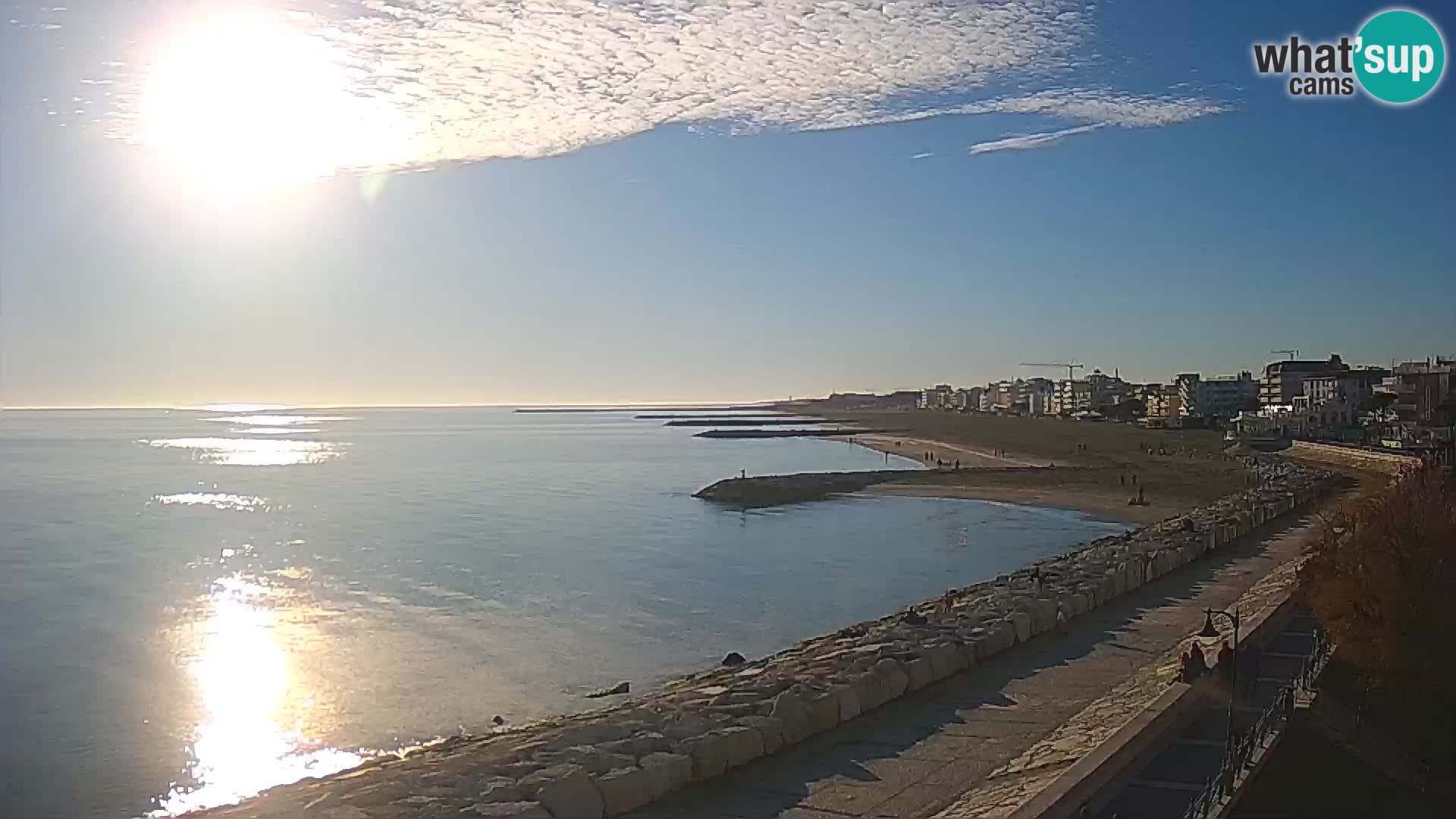 Webcam Caorle Ponente – panorama dall’ASS. Marinai di Caorle