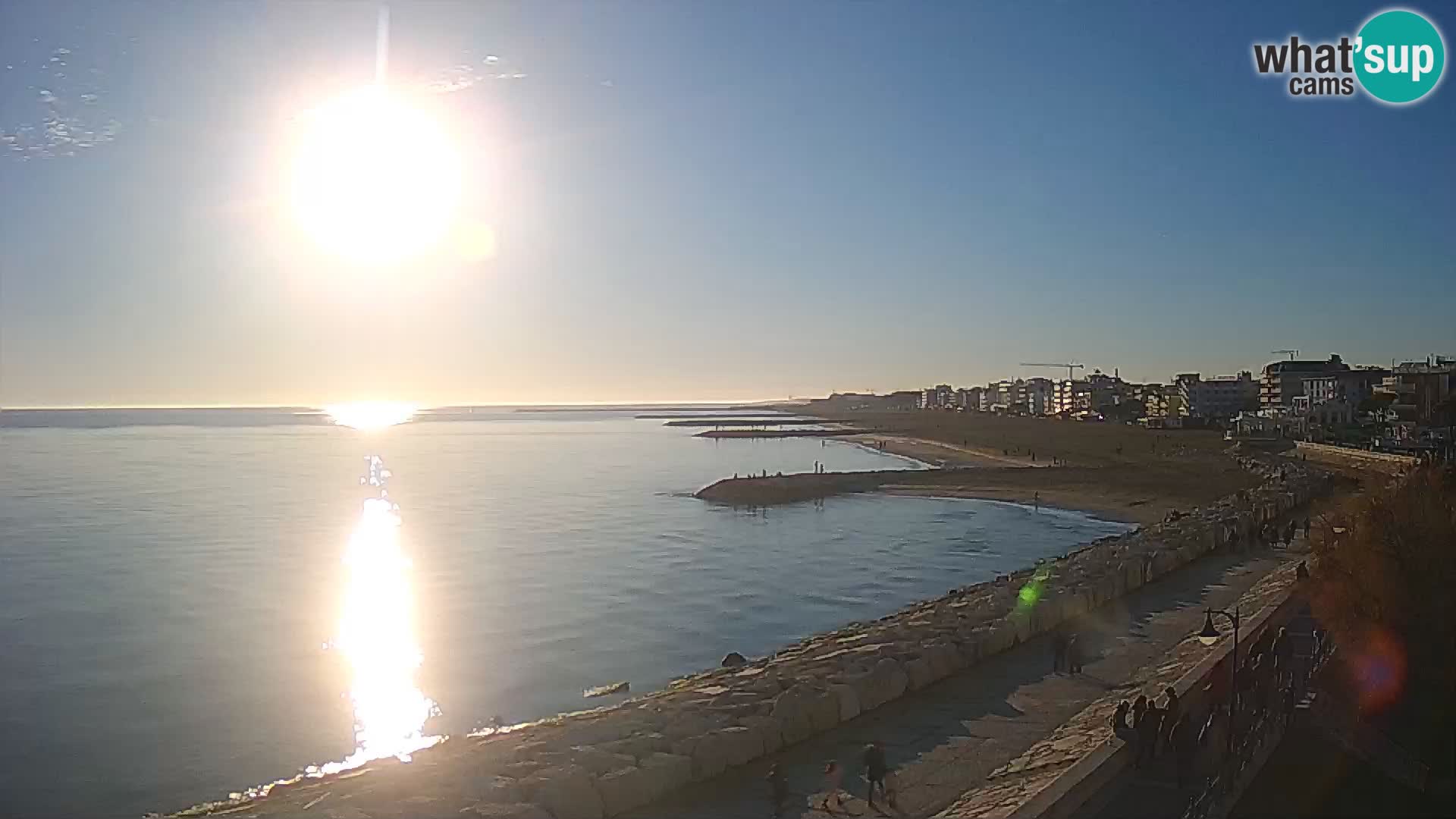 Webcam Caorle Ponente – View from Marinai di Caorle
