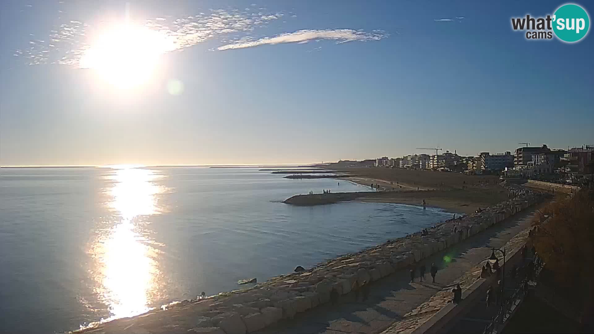 Webcam Caorle Ponente – panorama dall’ASS. Marinai di Caorle