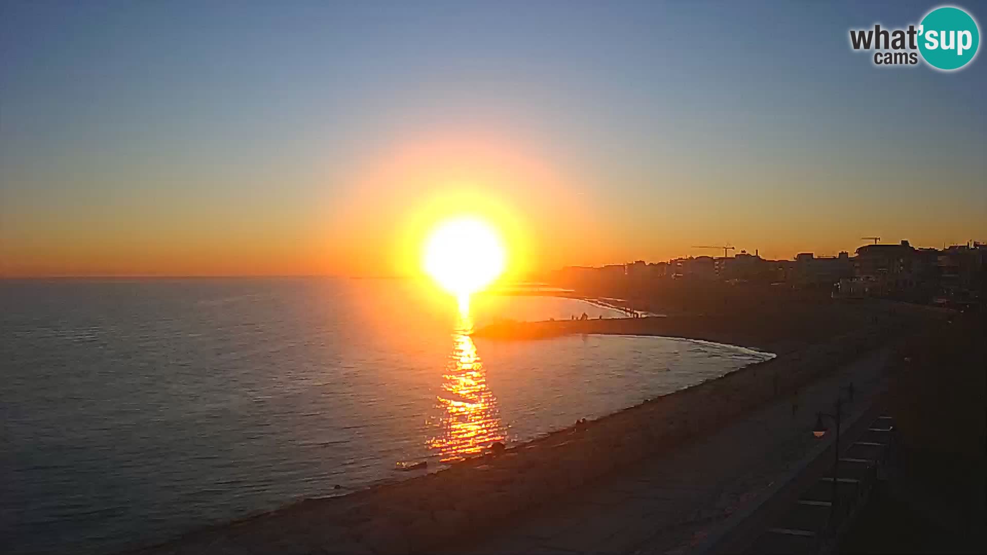 Webcam Caorle Ponente – panorama dall’ASS. Marinai di Caorle