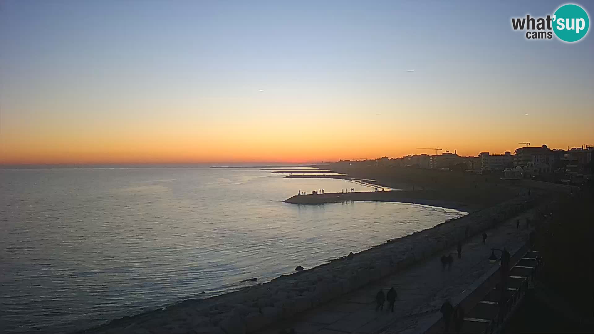 Webcam Caorle Ponente – panorama dall’ASS. Marinai di Caorle