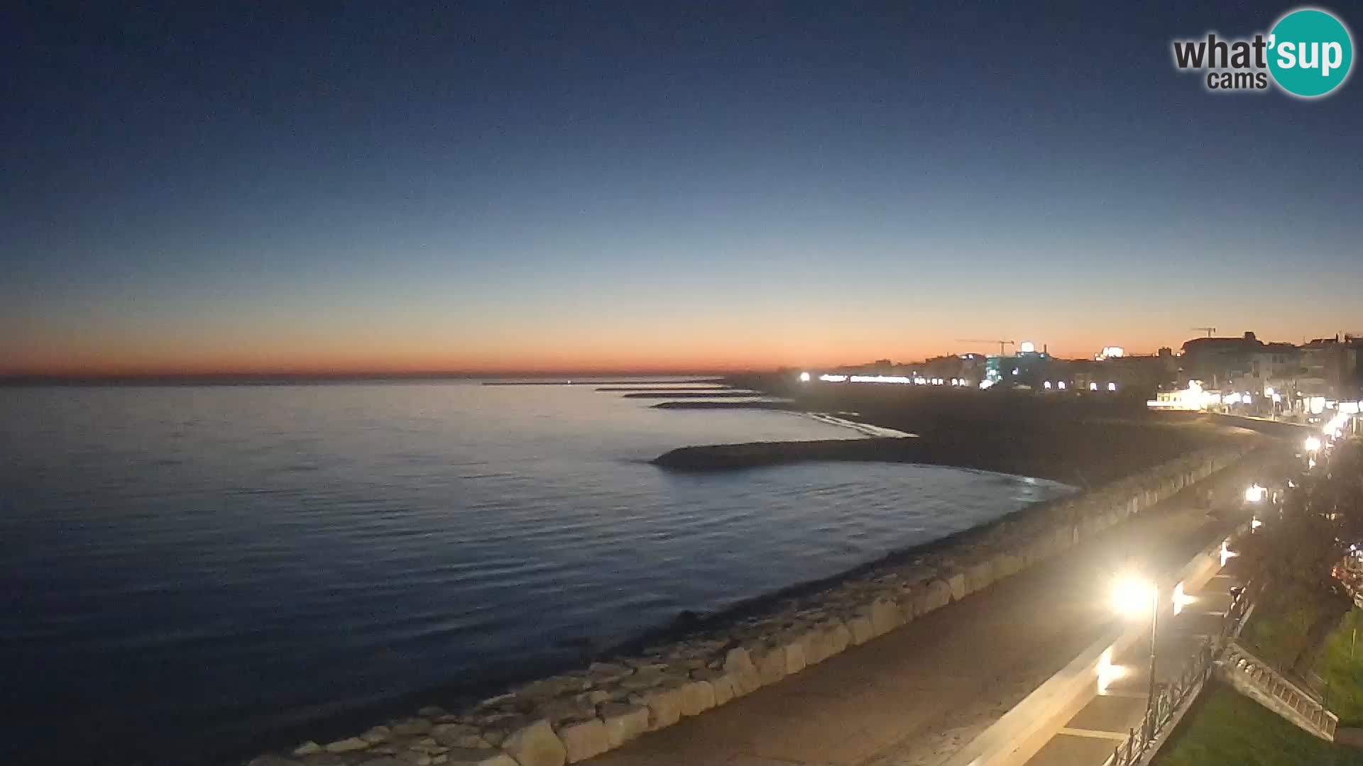 Webcam Caorle Ponente – panorama dall’ASS. Marinai di Caorle