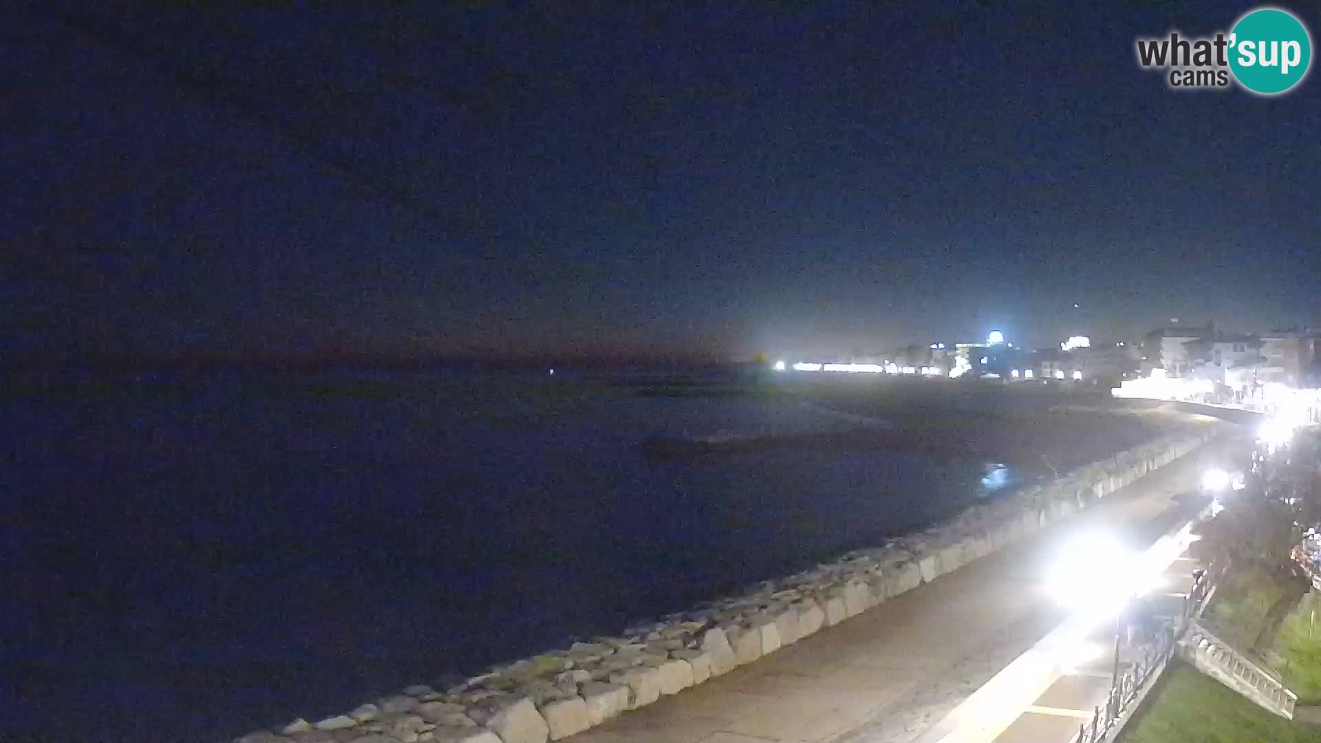 Webcam Caorle Ponente – Vue depuis les Marinai di Caorle
