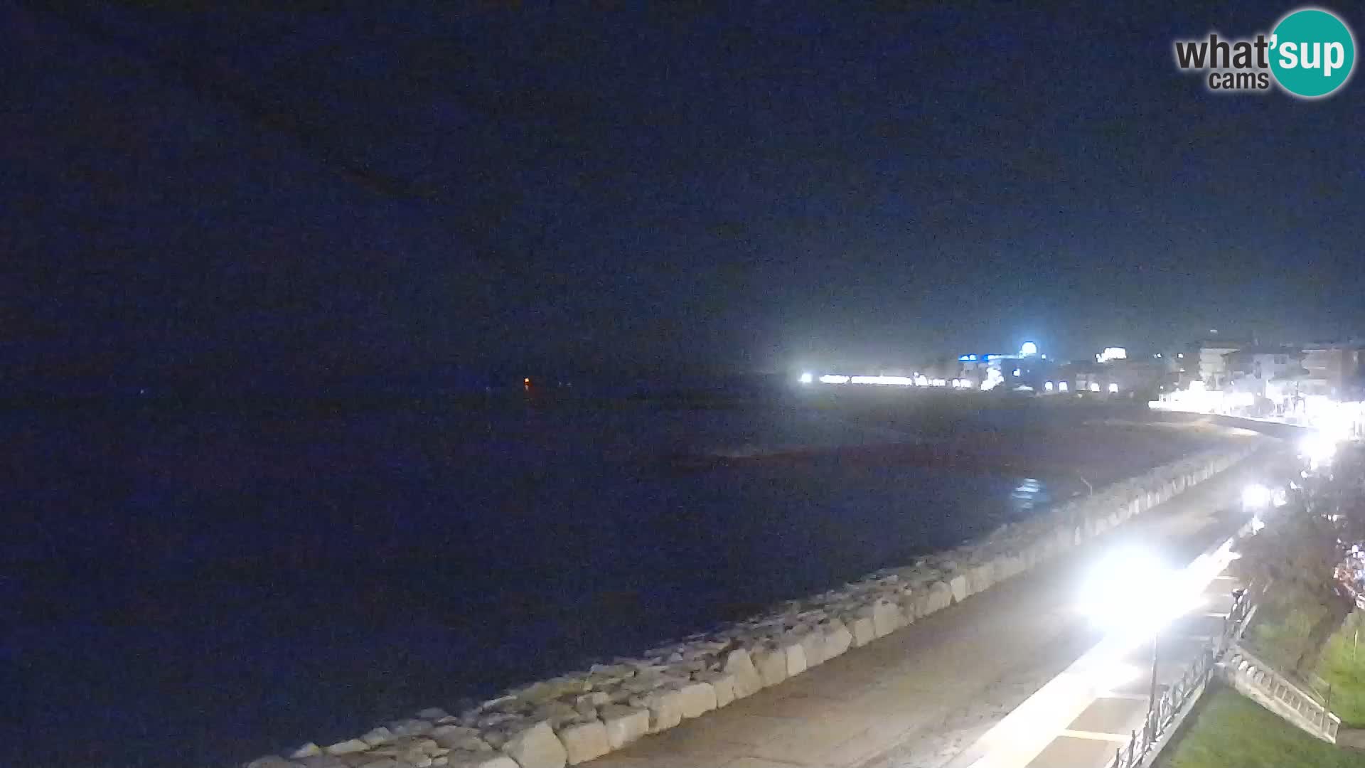 Webcam Caorle Ponente – Blick von Marinai di Caorle